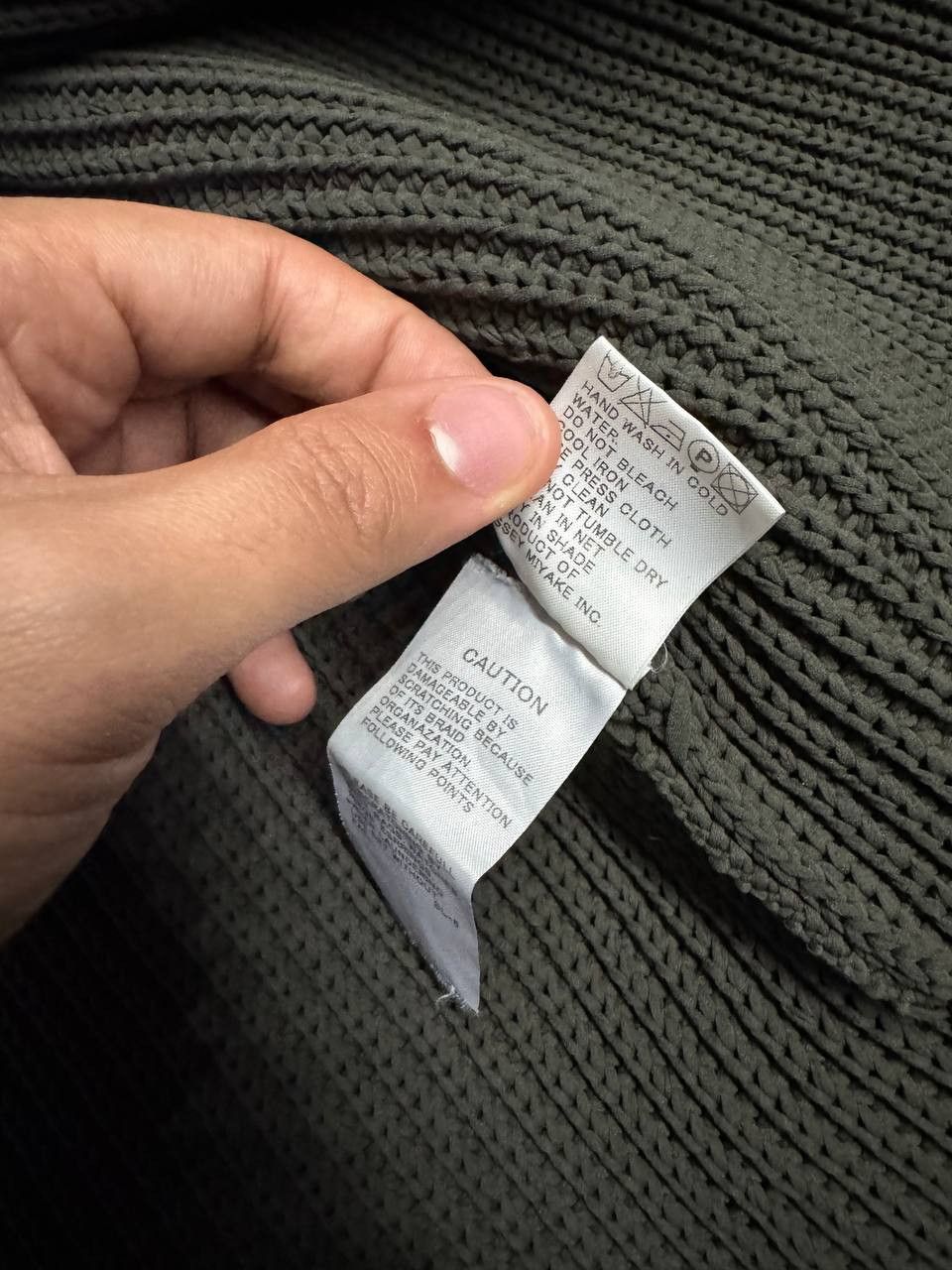 Issey Miyake Issey Miyake AW2001 Full Zip Sweater - Runway Size US L / EU 52-54 / 3 - 4 Thumbnail