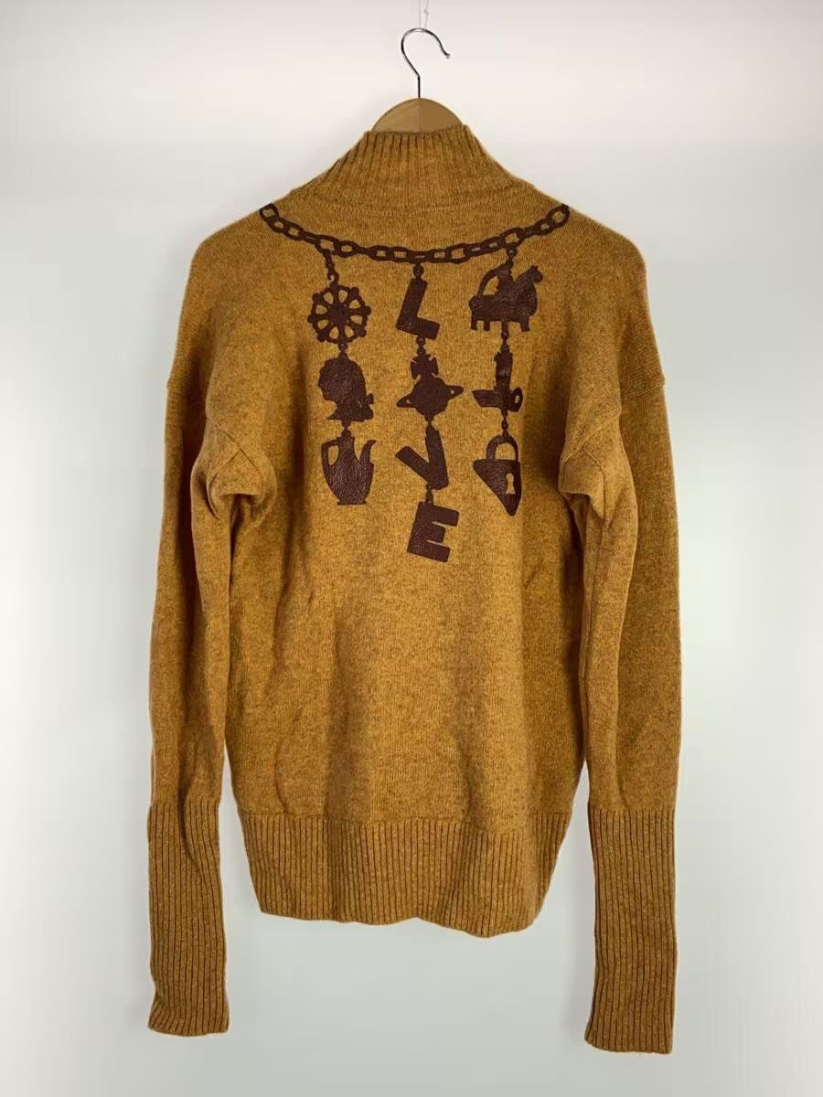 Vivienne Westwood Orb Chain Turtleneck Wool Knit Sweater Size M / US 6-8 / IT 42-44 - 2 Thumbnail