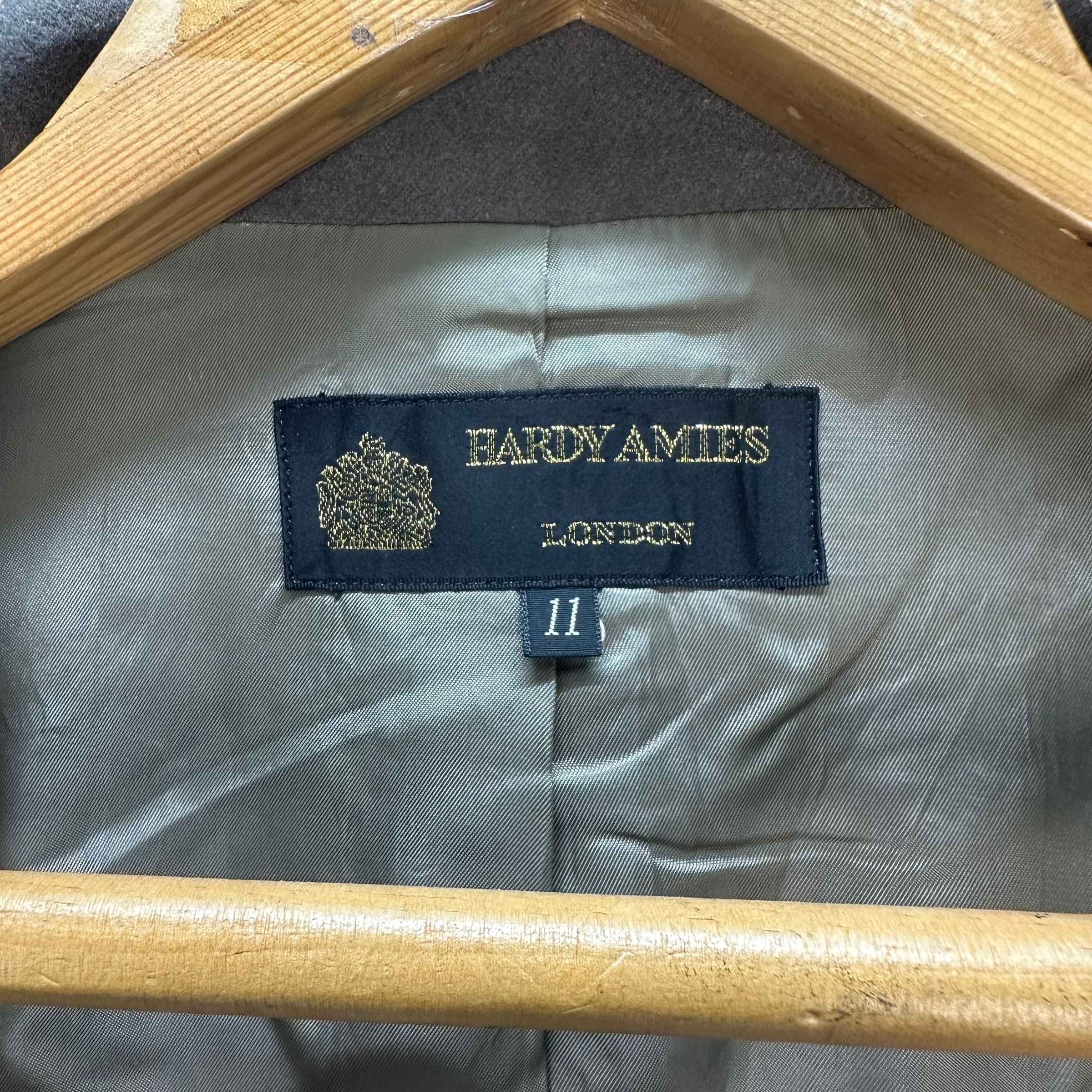 Hardy Amies HARDY AMIES COLORFUL DOUBLE BREASTED COAT JACKET #8382-006 Size M / US 6-8 / IT 42-44 - 8 Thumbnail