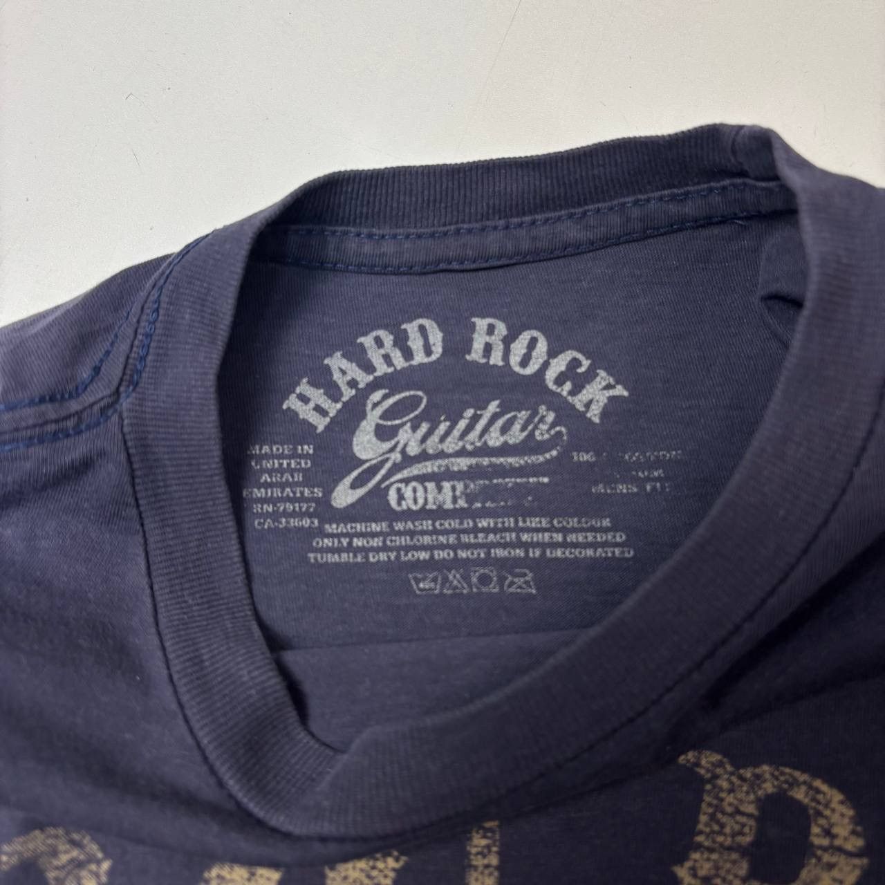 Hard Rock Cafe Hard Rock Cafe Quitar Copmany T-shirt Size:S Size US S / EU 44-46 / 1 - 4 Thumbnail