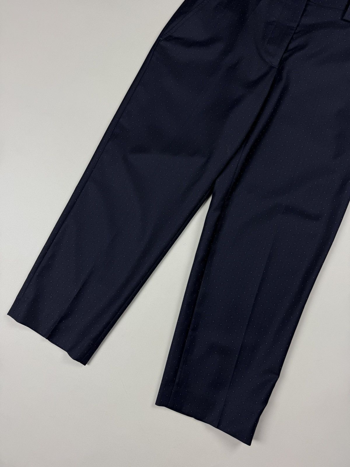 Acne Studios Acne Studios Trea Dot Suit Cropped Wool Dress Pants Trousers Size 25" / US 0 / IT 36 - 3 Thumbnail