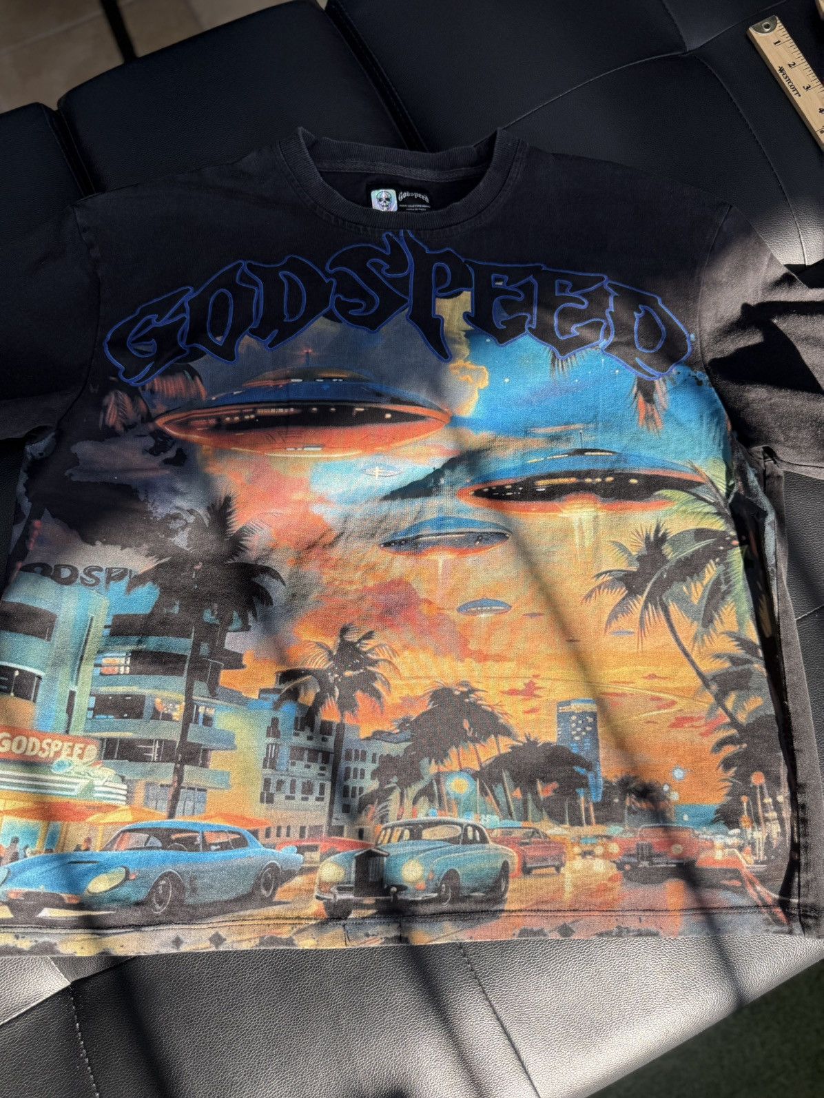 Godspeed Godspeed Black UFO Tee Shirt Size Large (NEW) Size US L / EU 52-54 / 3 - 4 Thumbnail