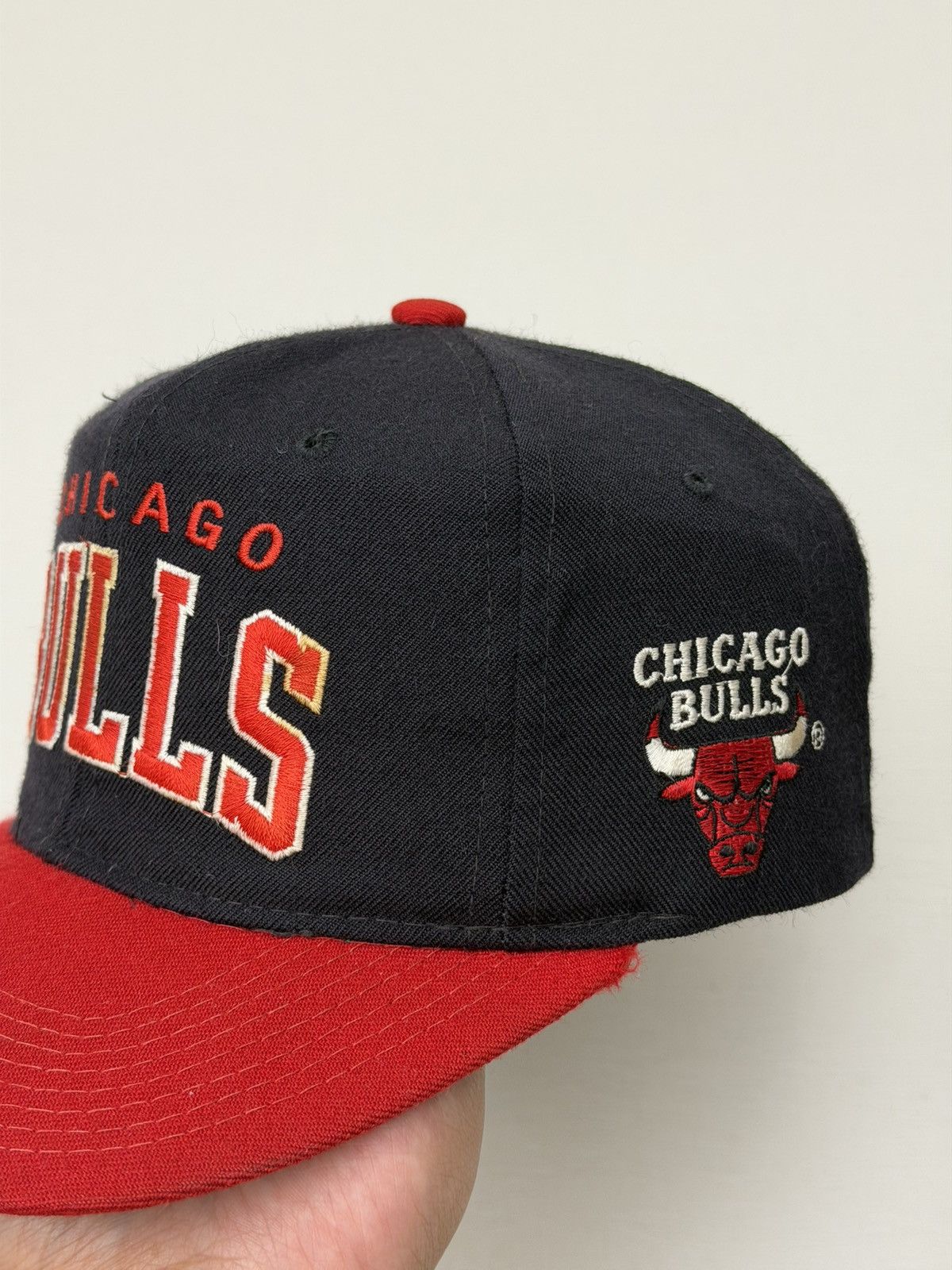 Starter Vintage 90s Chicago Bulls Starter Arch 2 Tone Snapback NBA Size ONE SIZE - 5 Thumbnail