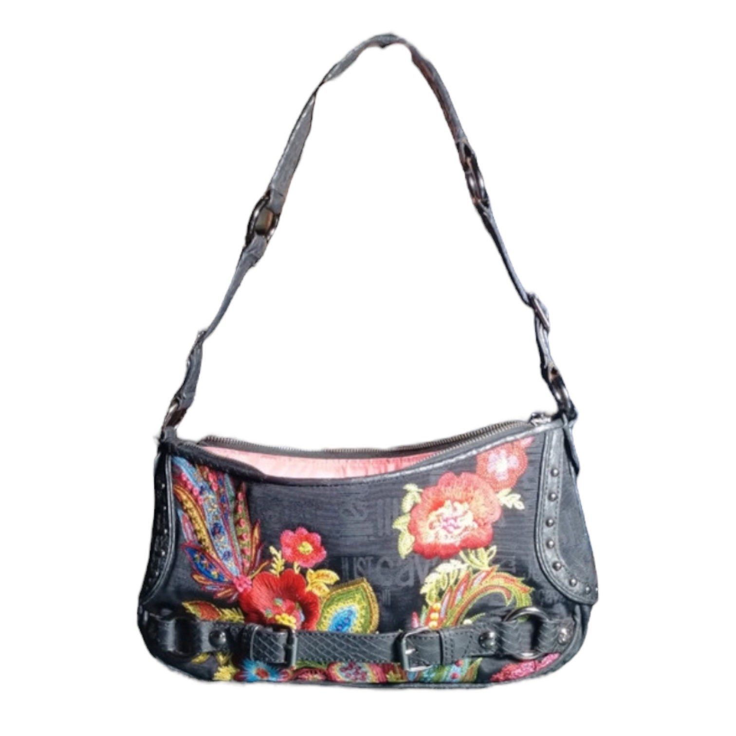 Roberto Cavalli The Cavalli Embroidered Belt Mini Bag Size ONE SIZE - 1 Thumbnail