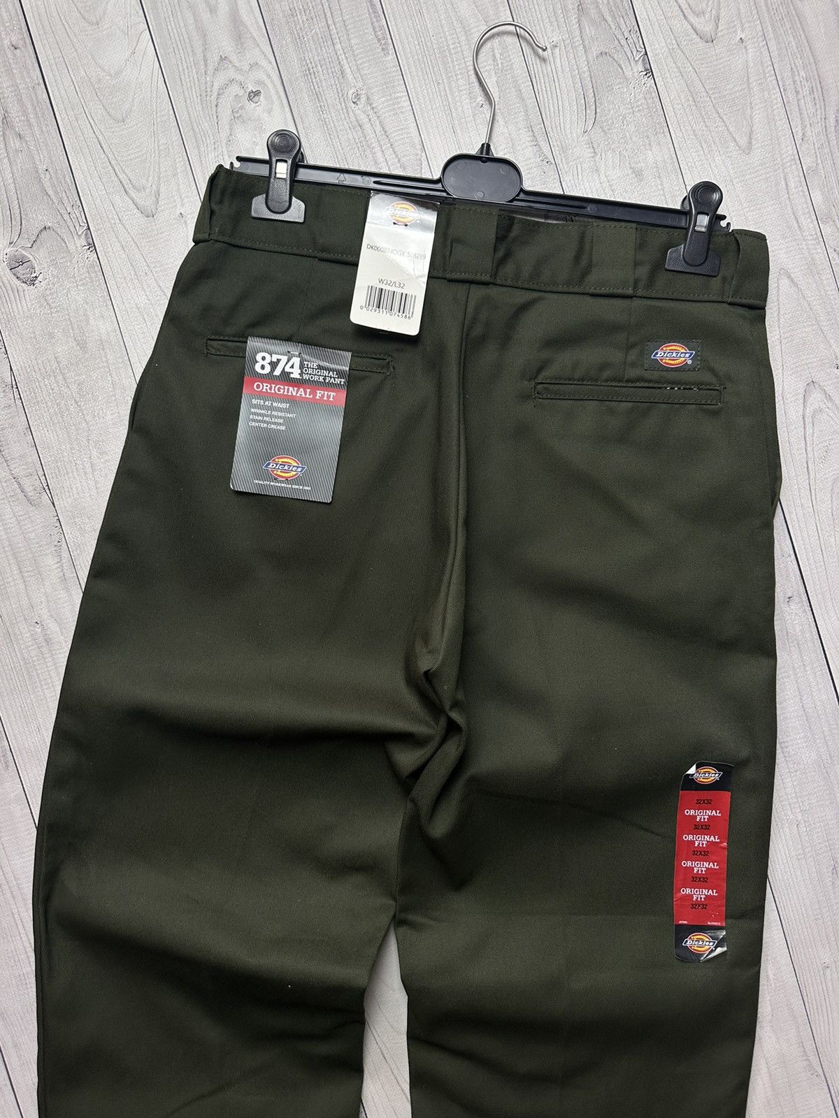 Dickies × Vintage Vintage Dickies 874 pants logo size 32 green Size US 32 / EU 48 - 4 Thumbnail