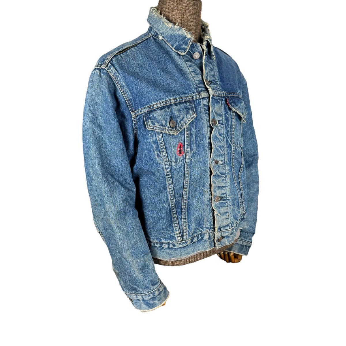 Levi's ⚡️60s LEVI’S BIG E TYPE 3 TRUCKER DENIM JEANS JACKET Size US L / EU 52-54 / 3 - 2 Thumbnail