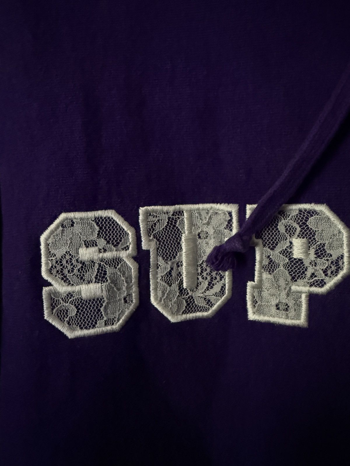 Supreme Supreme Lace Hoodie Size US S / EU 44-46 / 1 - 7 Thumbnail