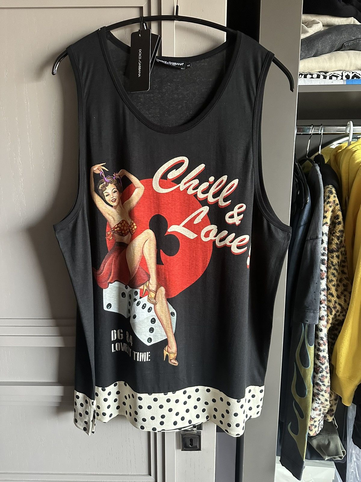 Dolce & Gabbana SS20 Dolce & Gabbana D&G tank top vest t shirt L Size US L / EU 52-54 / 3 - 2 Thumbnail
