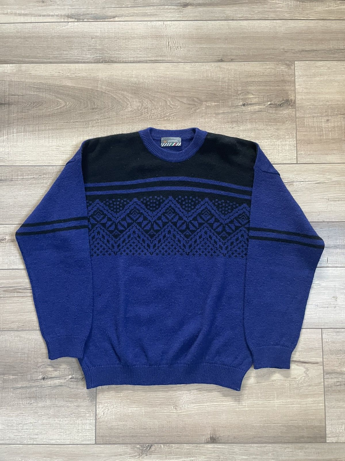 Vintage 90s Stefanel Knitted Sweater (Made in Italy) Size US M / EU 48-50 / 2 - 1 Thumbnail