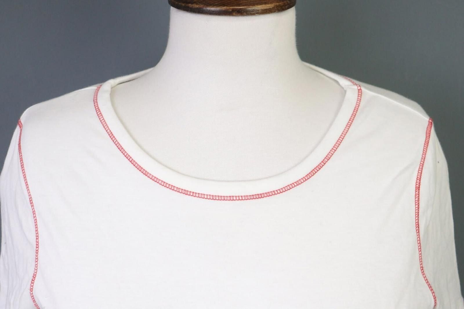 Designer Me+Em White Relaxed Top Blouse Sweater Size 8 Size M / US 6-8 / IT 42-44 - 4 Thumbnail