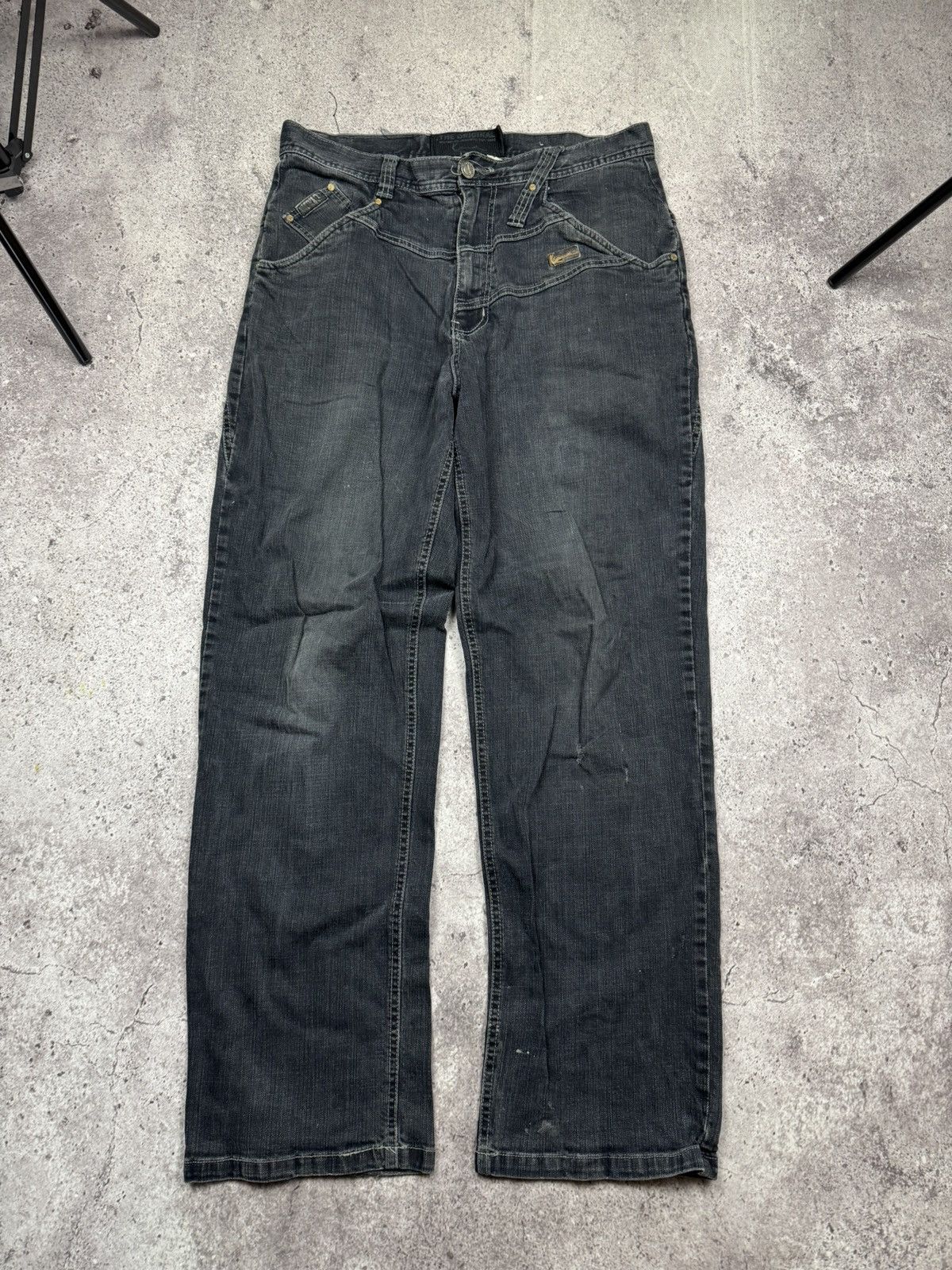 Karl Kani Vintage Karl Kani Y2K Baggy Denim Rap Pants Jeans SkateGang Size US 32 / EU 48 - 1 Thumbnail