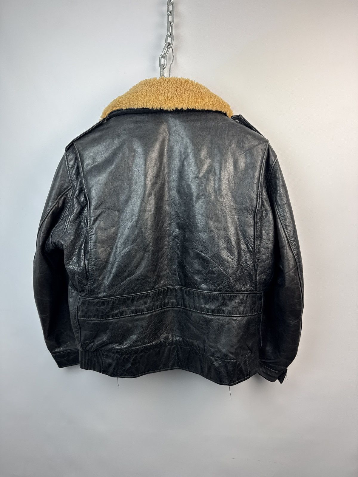 Schott Schott Vintage Leather jacket 80-90s Size US M / EU 48-50 / 2 - 5 Thumbnail