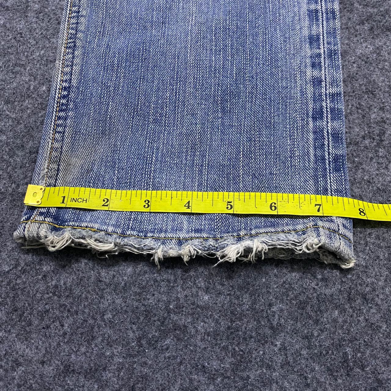 If Six Was Nine 💥Best offer💥Vintage Lee Cowboy Selvegde Distressed Denim Size US 30 / EU 46 - 5 Thumbnail
