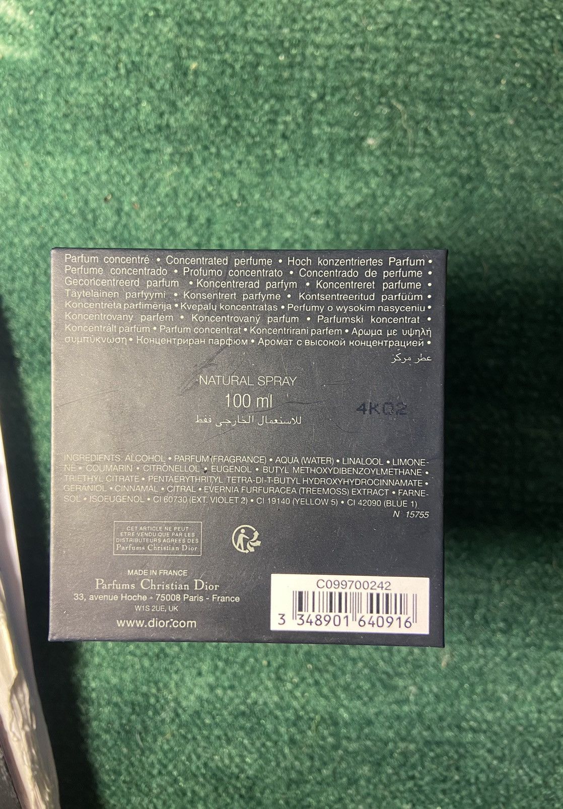 Dior Dior SAUVAGE Elixir 100 ml Size ONE SIZE - 6 Thumbnail