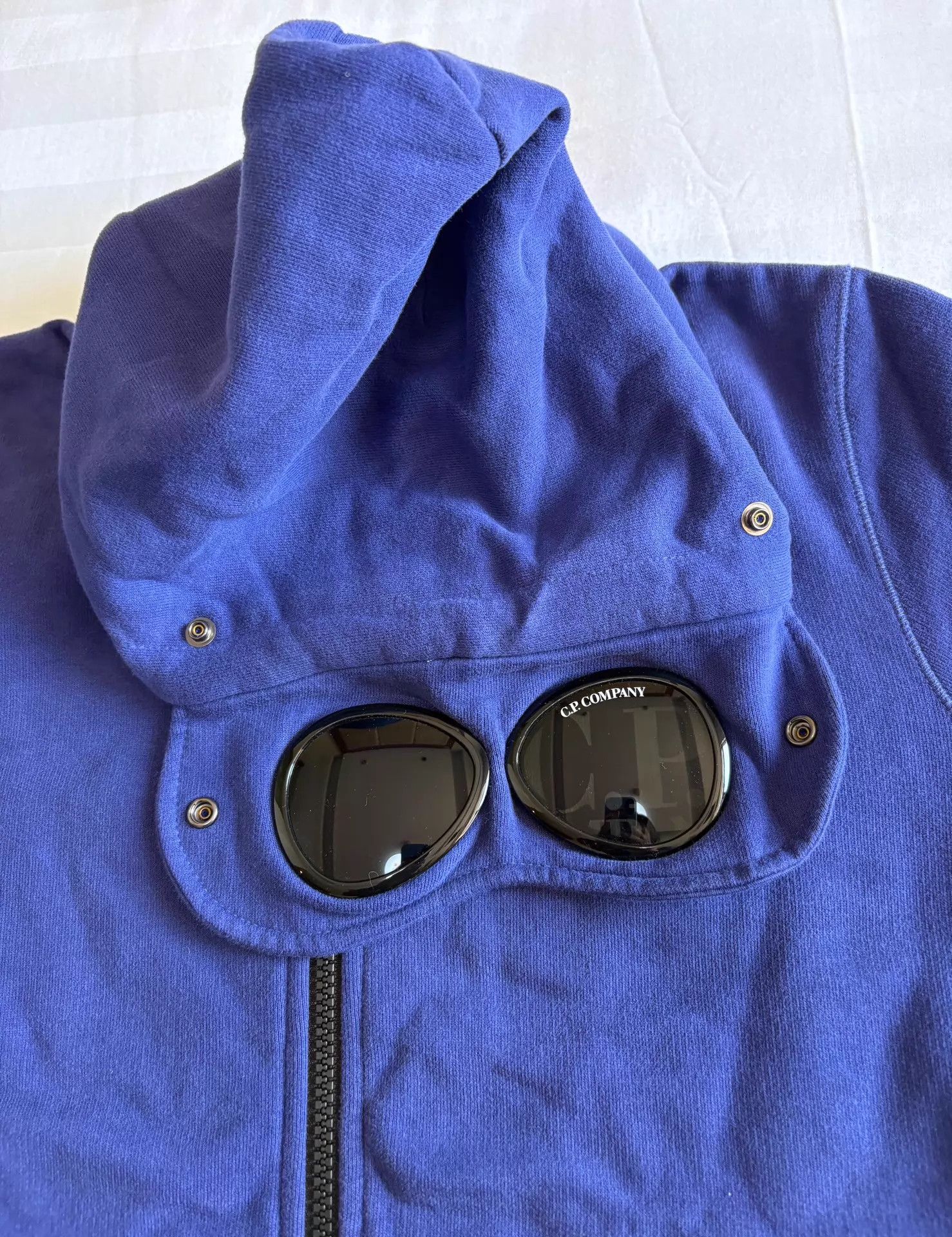 C.P. Company CP Company Pilot Goggle Hoodie Button Youth 14 Size US XS / EU 42 / 0 - 4 Thumbnail