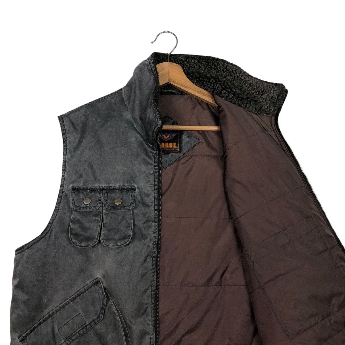 Japanese Brand Varoz Heavy Utility Vest – Rare Archive Workwear Piece Size US L / EU 52-54 / 3 - 13 Thumbnail