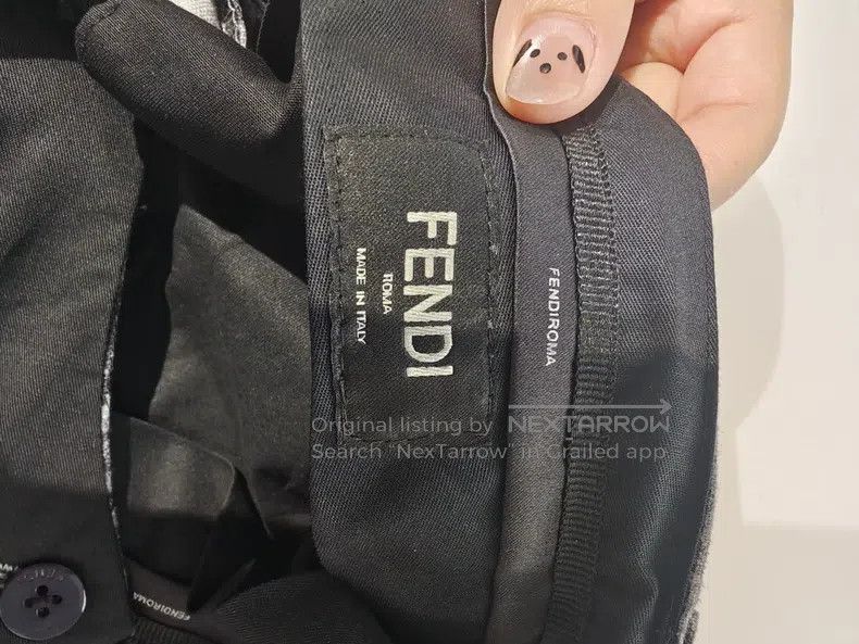 Fendi Fendi Monogrammed all-over print shorts Size US 28 / EU 44 - 3 Thumbnail