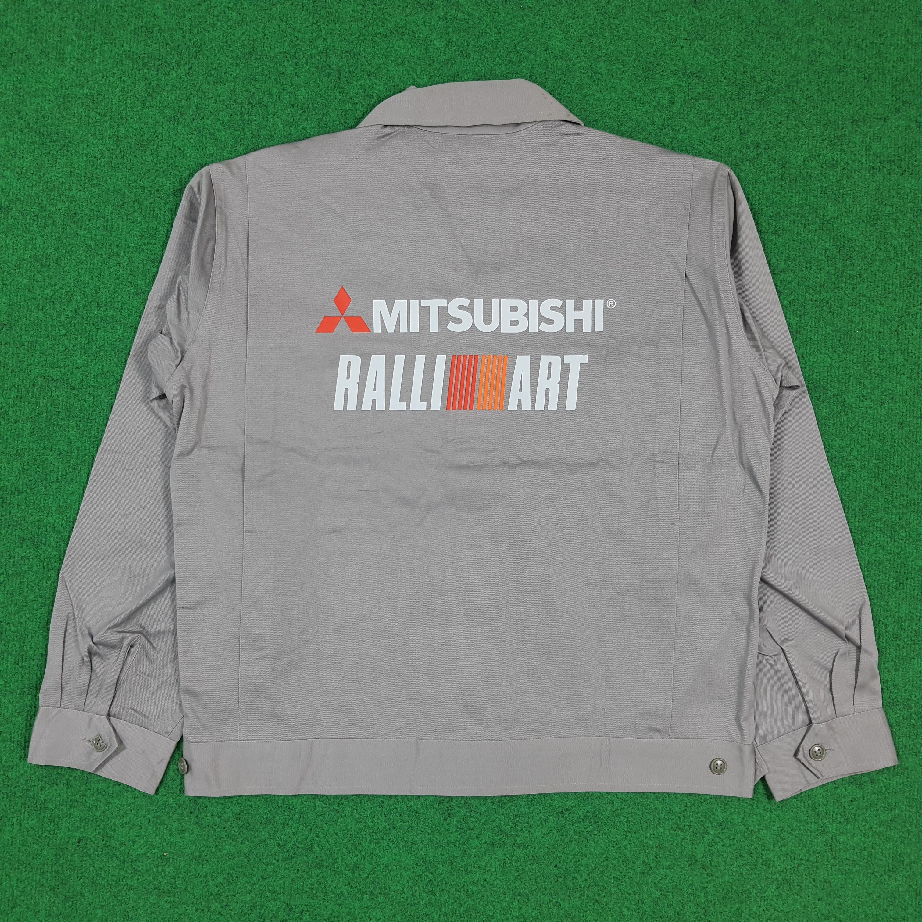 Japanese Brand Vintage Mitsubishi RalliArt Motorsports Custom Jacket C307N9 Size US M / EU 48-50 / 2 - 1 Thumbnail