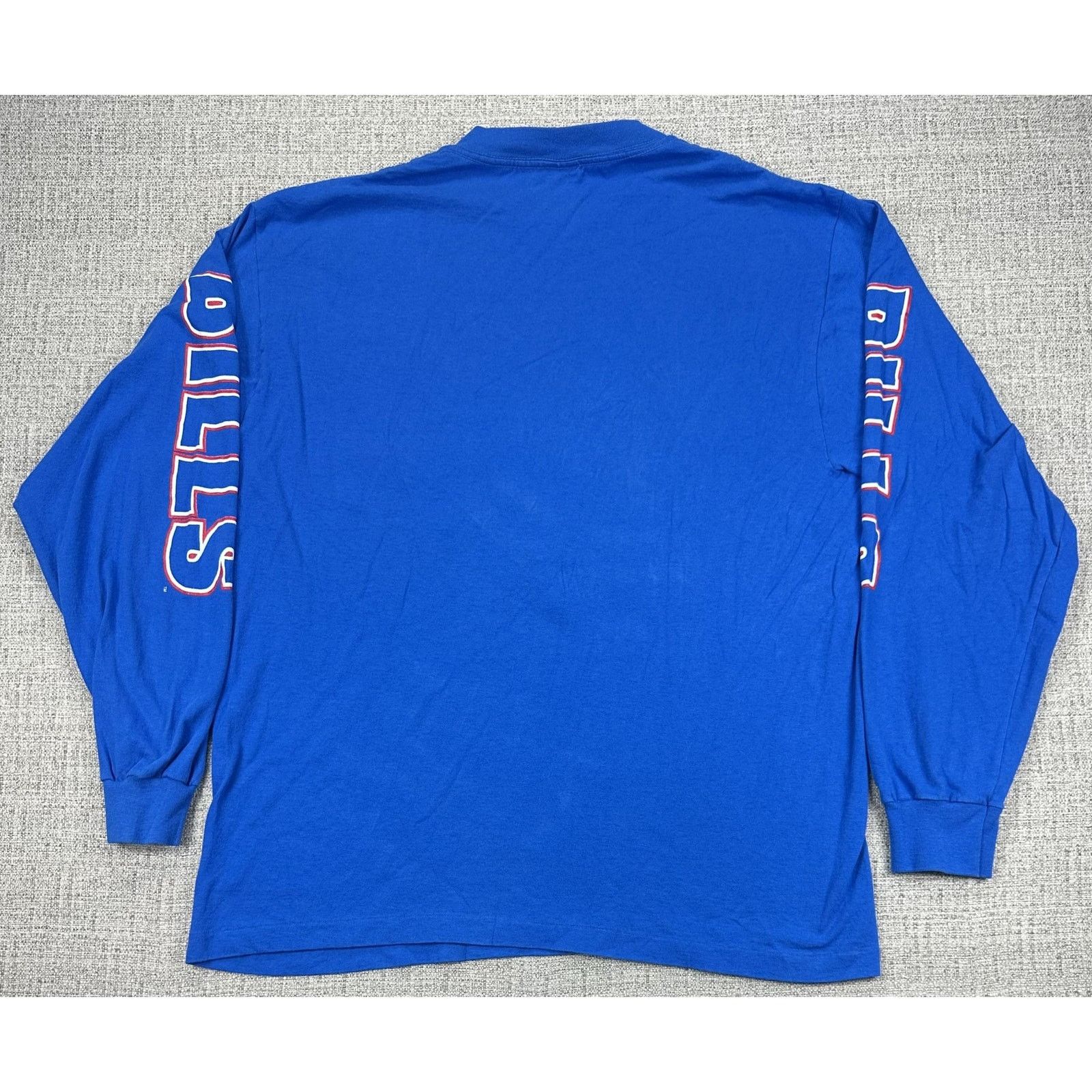 Other Buffalo Bills Shirt XL Blue Double Long Sleeve Graphic 90s Size US XL / EU 56 / 4 - 6 Thumbnail