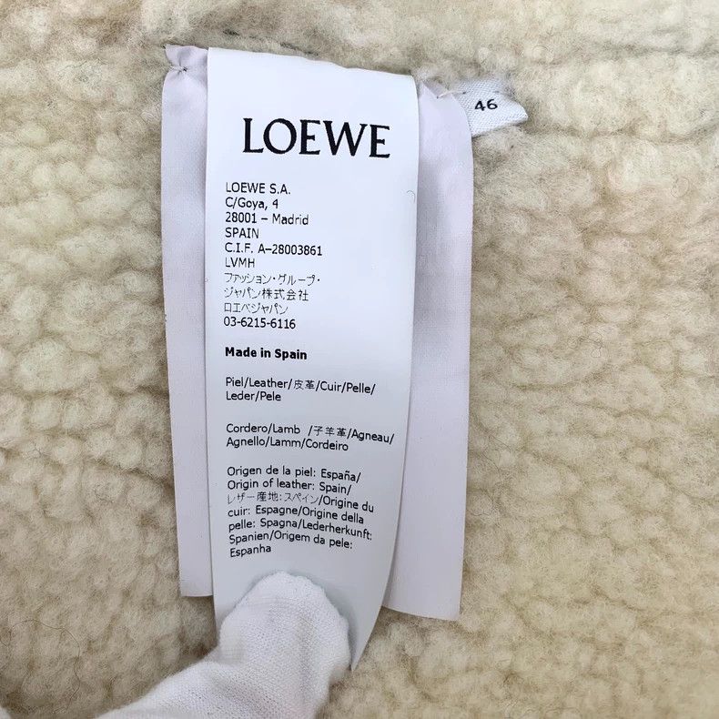 Loewe Loewe Brown leather collar zipper jacket Size S / US 4 / IT 40 - 7 Thumbnail