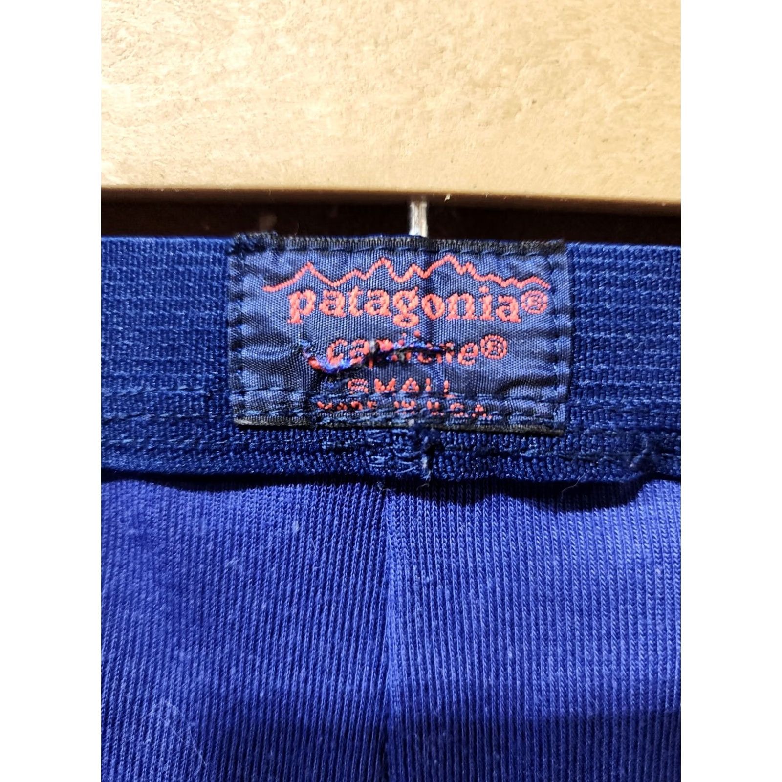 Patagonia VINTAGE Patagonia Base Layer Capilene Leggings Mens S Blue Skinny Athletic Size US 29 - 4 Thumbnail