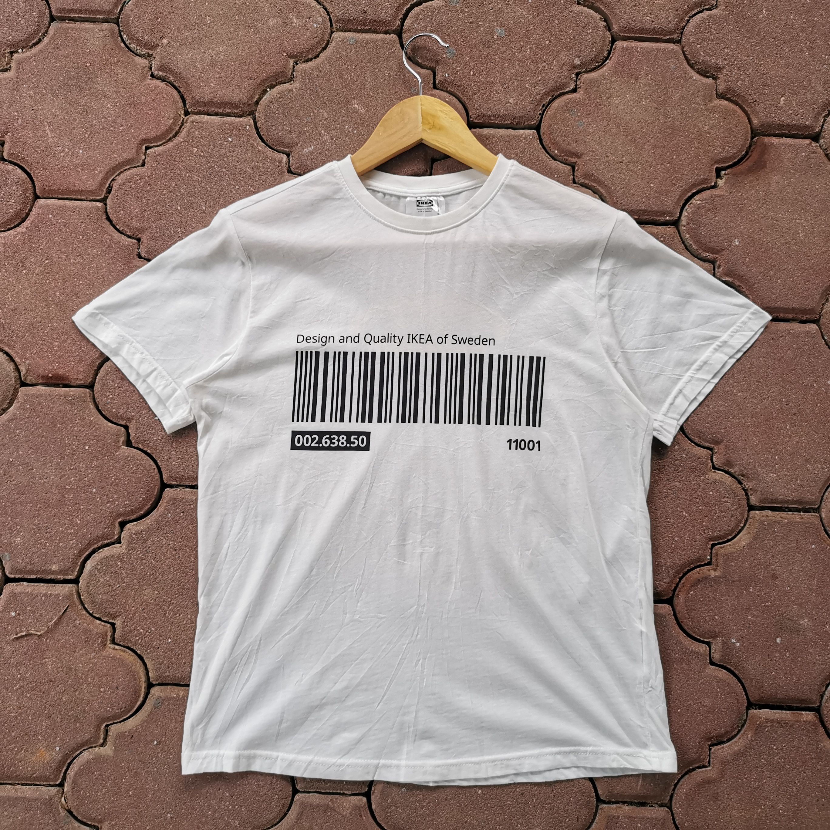 Designer × Ikea Ikea of Sweden Bar Code Tshirt Size US M / EU 48-50 / 2 - 3 Thumbnail