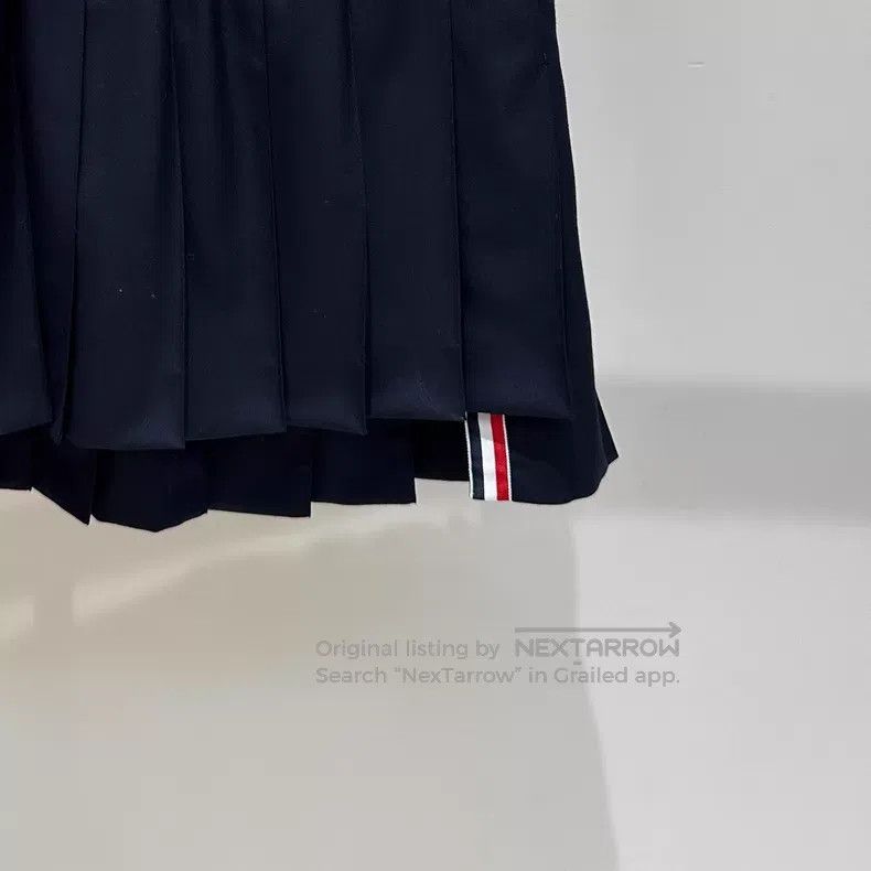 Thom Browne Thom Browne Classic Pleated Skirt Size 25" / US 0 / IT 36 - 3 Thumbnail