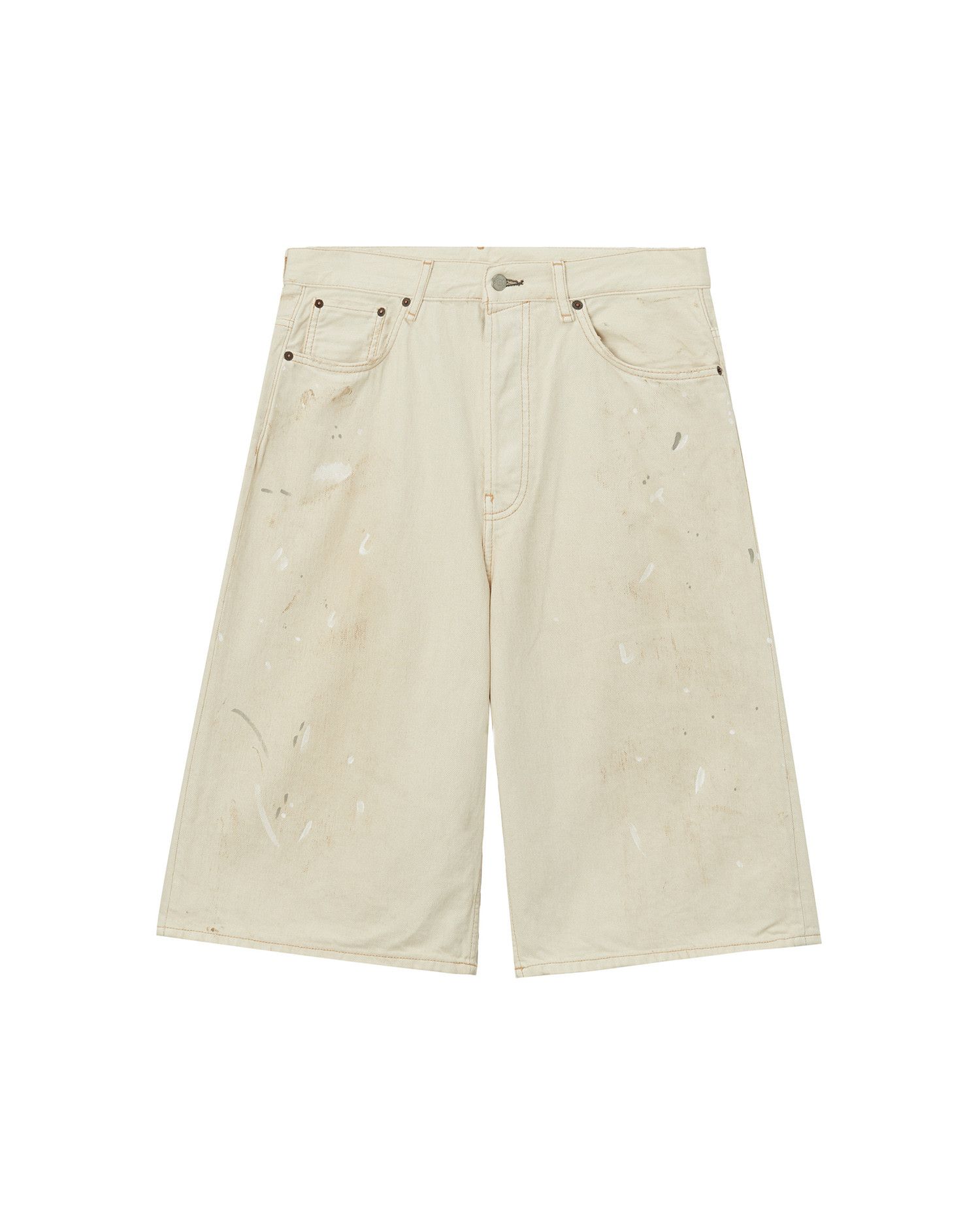 Acne Studios Acne Studios Splatter Print Denim Shorts Size US 42 / EU 58 - 1 Thumbnail