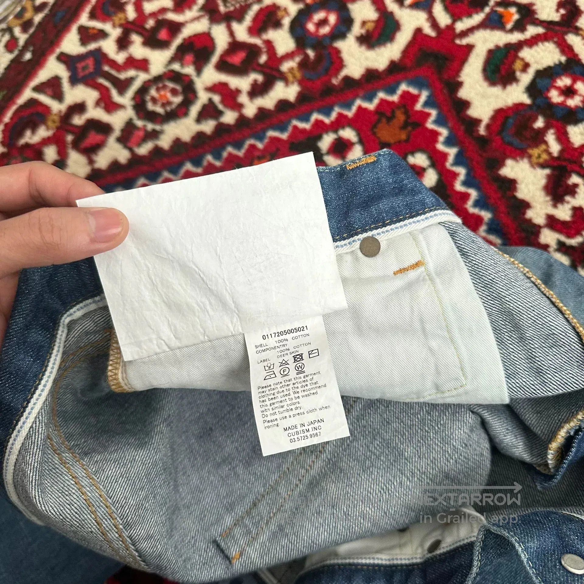 visvim 17AW jeans W34L3.