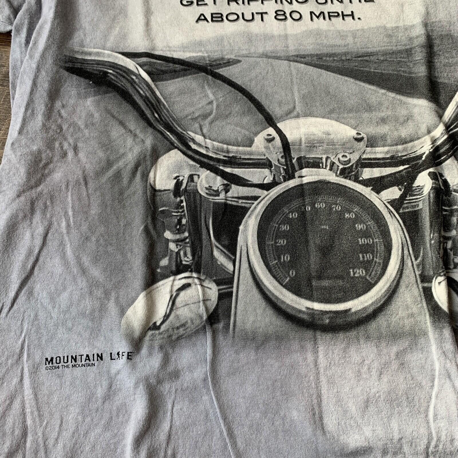 The Mountain Y2K Vintage Mountain Motorcycle T-Shirt SZ L Rare Vintage Size US L / EU 52-54 / 3 - 2 Thumbnail