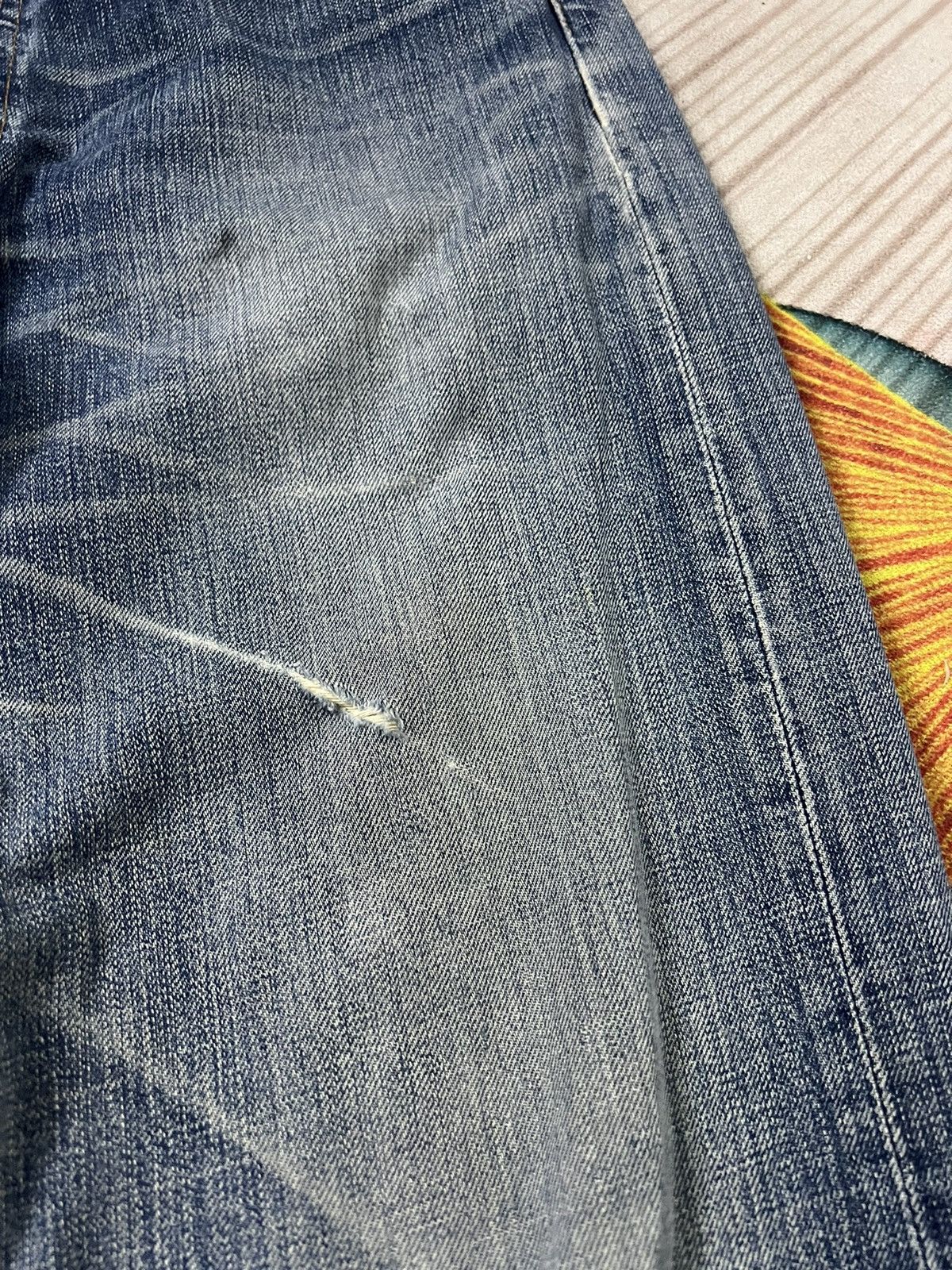 If Six Was Nine × Levi's Vintage Levis 501 Distressed Jeans Very Nice Size US 30 / EU 46 - 7 Thumbnail