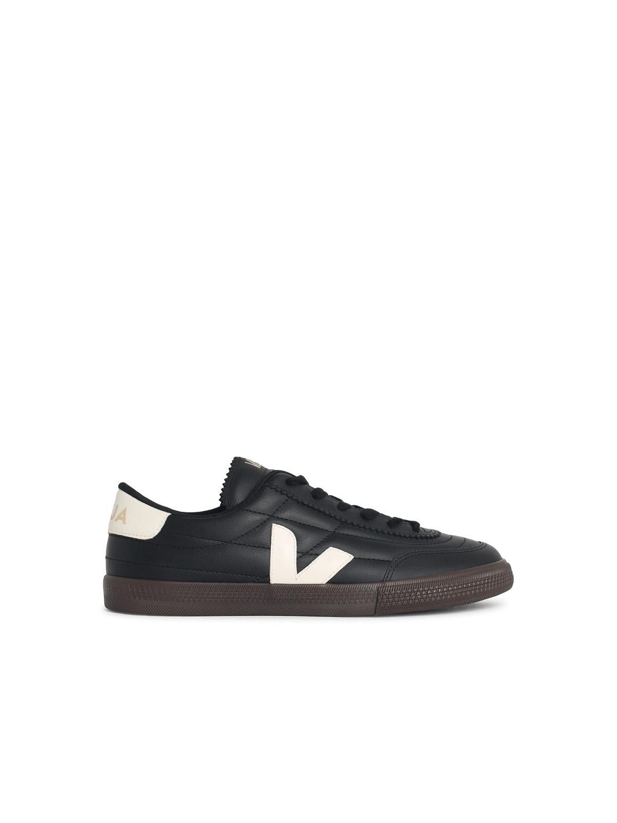 Veja VEJA 'Panenka O.T.' Black Leather Sneakers Size US 10 / EU 43 - 1 Thumbnail