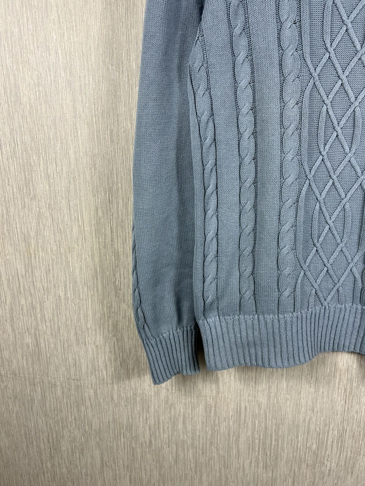 Lacoste Lacoste vintage washed cable knit sweater luxury old money Size US M / EU 48-50 / 2 - 6 Thumbnail