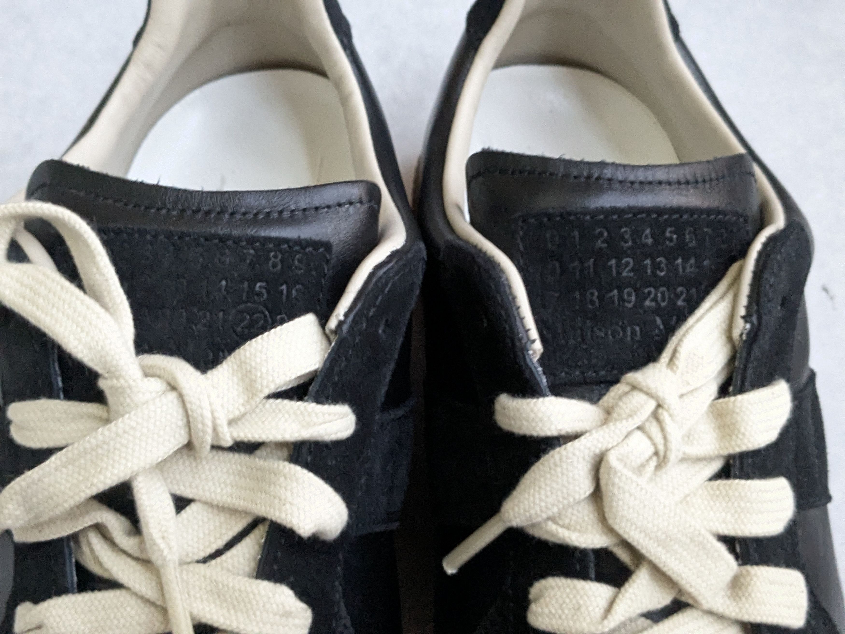 Maison Margiela Maison Margiela Replica GAT Black 11 44 Low Tops Gum Size US 11 / EU 44 - 3 Thumbnail