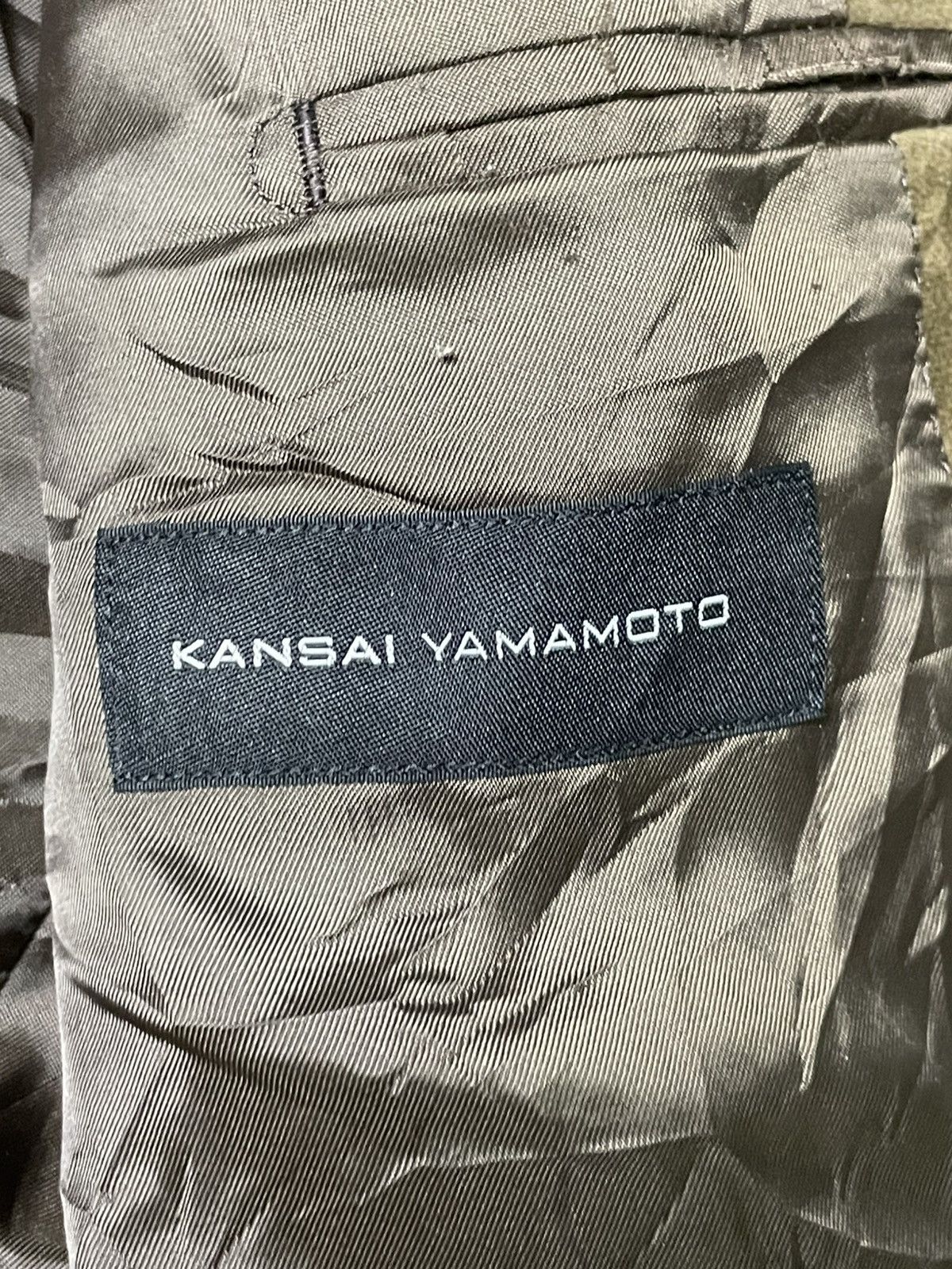 Japanese Brand × Kansai Yamamoto × Vintage Vintage Kansai Yamamoto Outerwear Coat (71) Size US S / EU 44-46 / 1 - 10 Thumbnail
