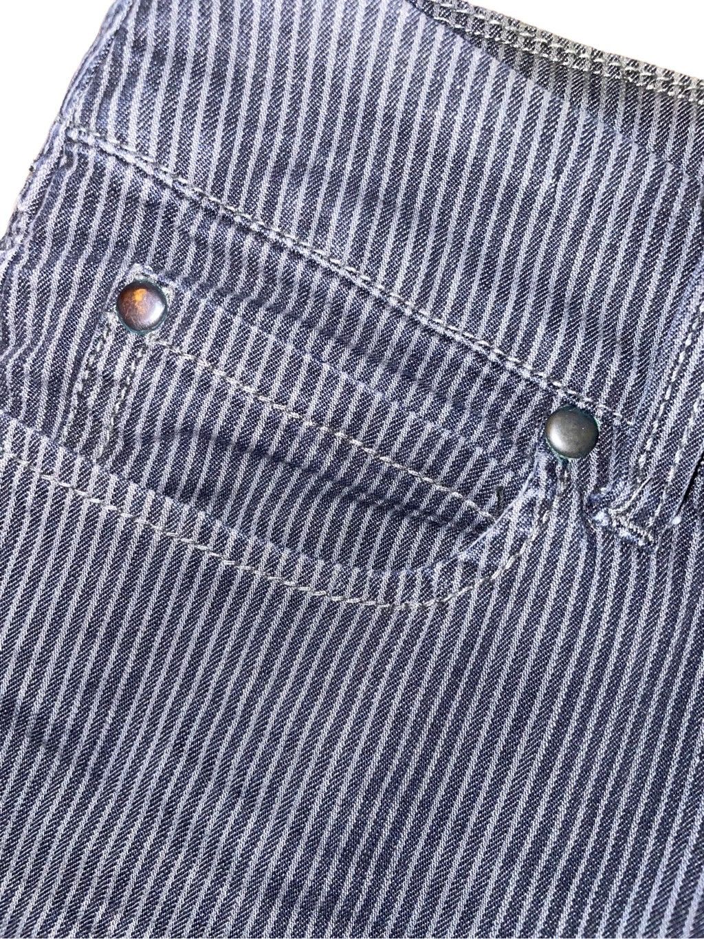 Other Level 99 Wide Leg Trouser Pinstripe Jean Size 29" - 7 Thumbnail