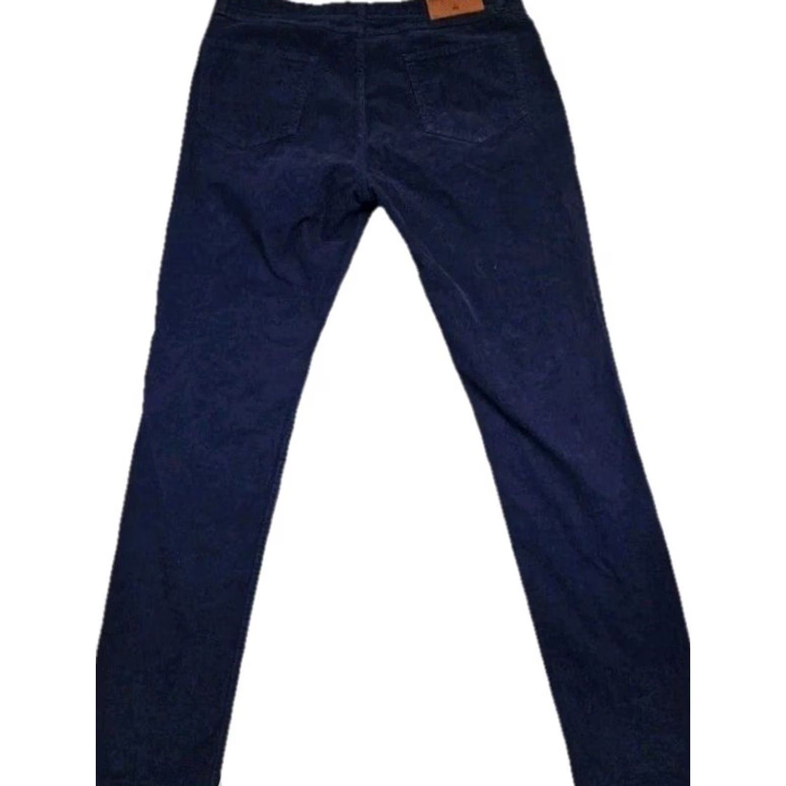 Brooks Brothers Brooks Brothers Corduroy Jeans Slim 36x32 Men Navy Blue 5-Pocket Stretch Solid Jeans Shirt Style 90s Preppy Mens Size US 36 / EU 52 - 5 Thumbnail