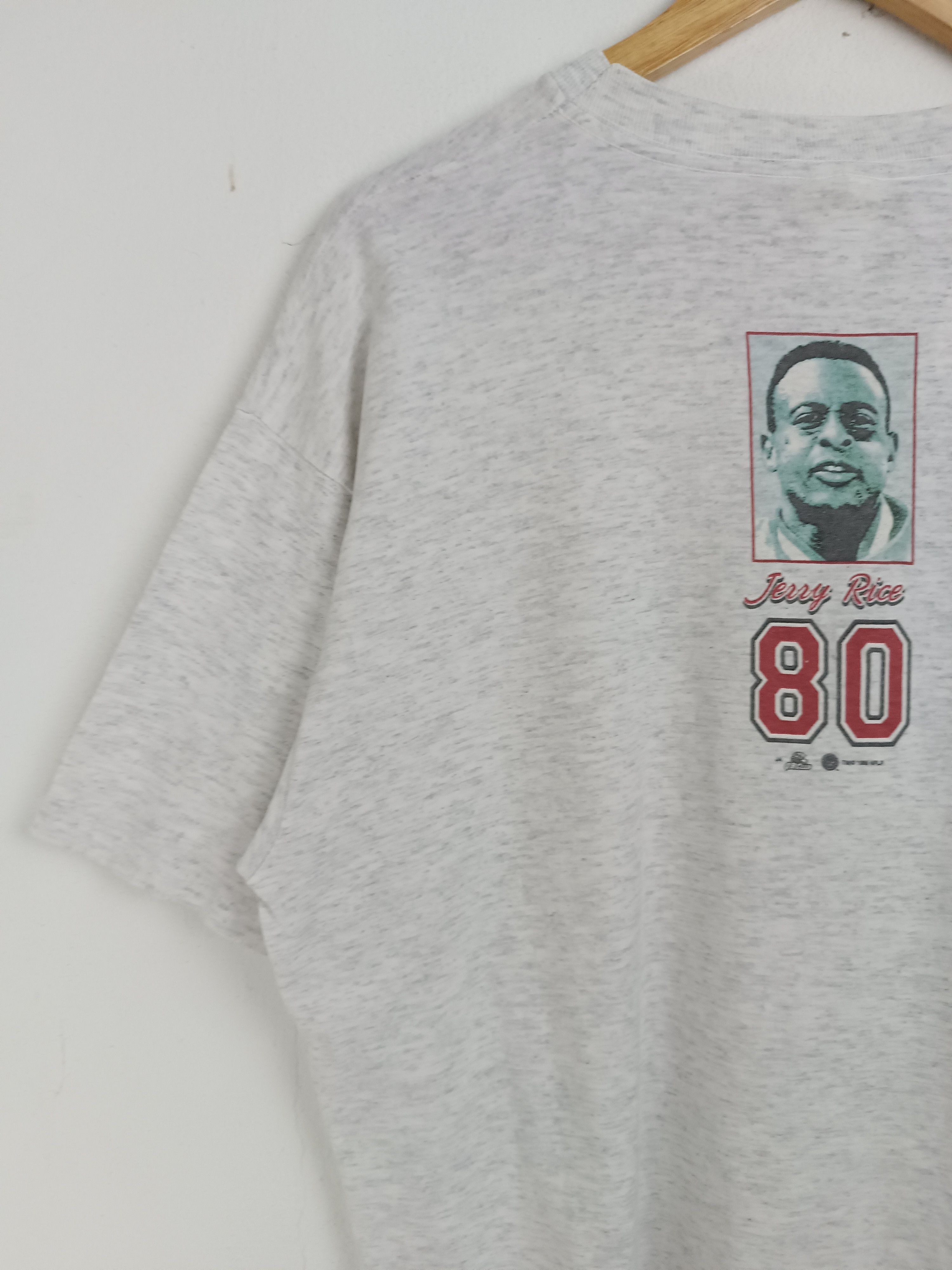 NFL VINTAGE 90'S 49ERS SAN FRANSCISCO JERRY RICE TEE nfl raiders Size US XL / EU 56 / 4 - 5 Thumbnail