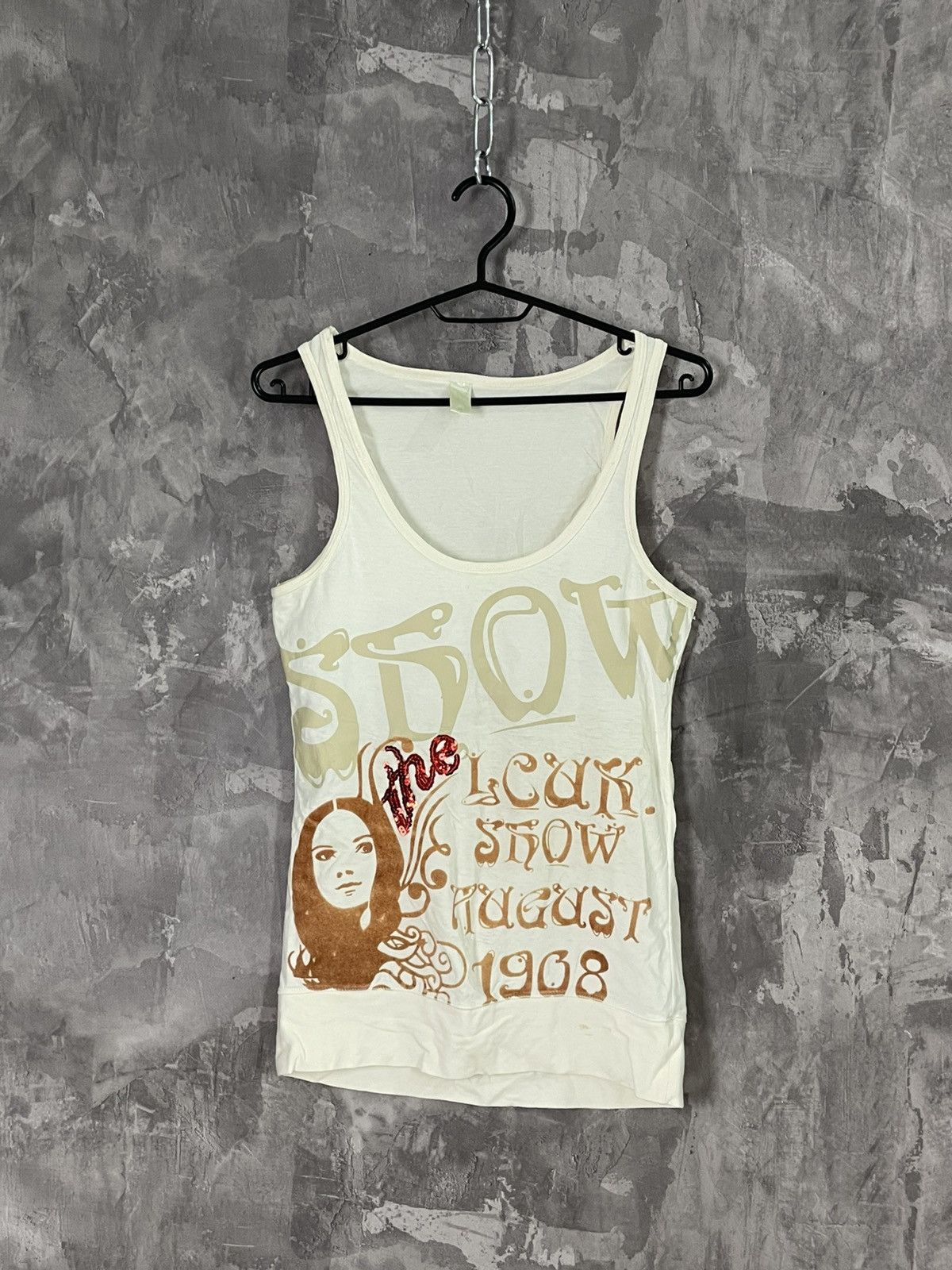 Hysteric Glamour Avant Garde Hysteric Glamour Style Crazy Y2K Tank Top Size M / US 6-8 / IT 42-44 - 1 Thumbnail