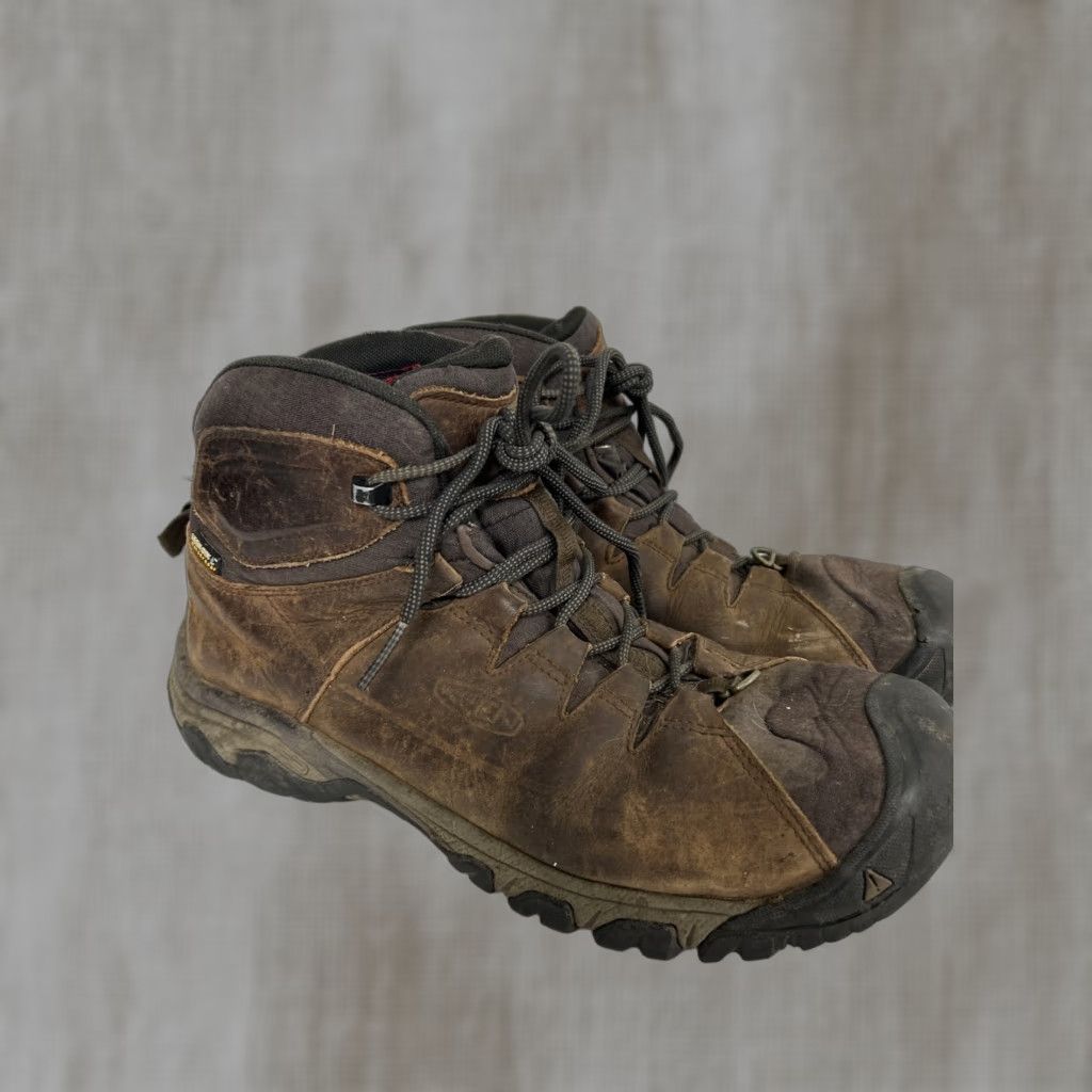 KEEN KEEN Mens Boot Lace Up Waterproof Insulated 100 G Minus 20 Brown Leather 11.5(Size) Combat Shoes Mens Size US 12 / EU 45 - 1 Thumbnail