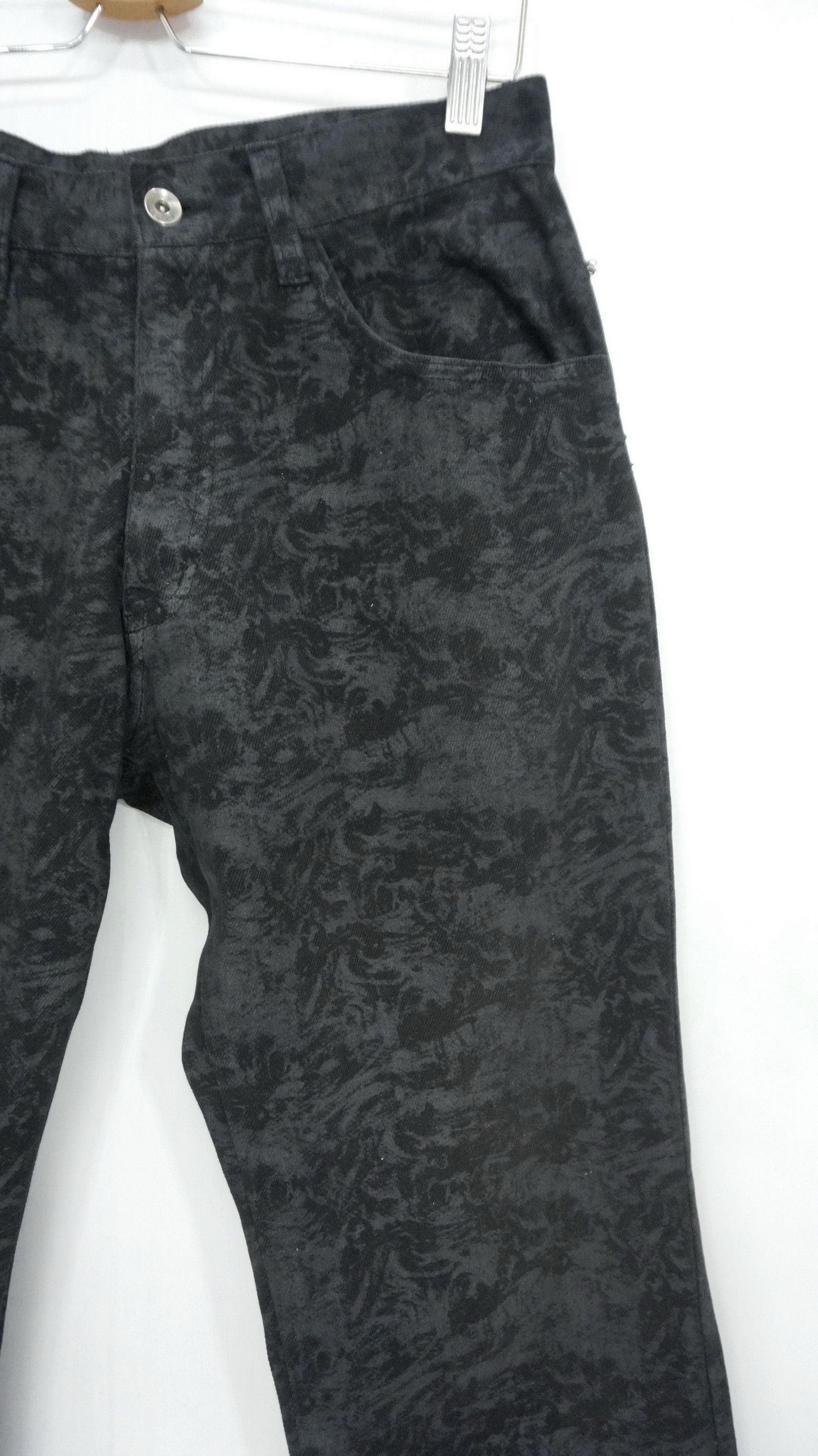 Japanese Brand × Modern Amusement × Tornado Mart 🎌 MODERM JEANS Japan Abstract Black Jeans Size US 29 - 5 Thumbnail