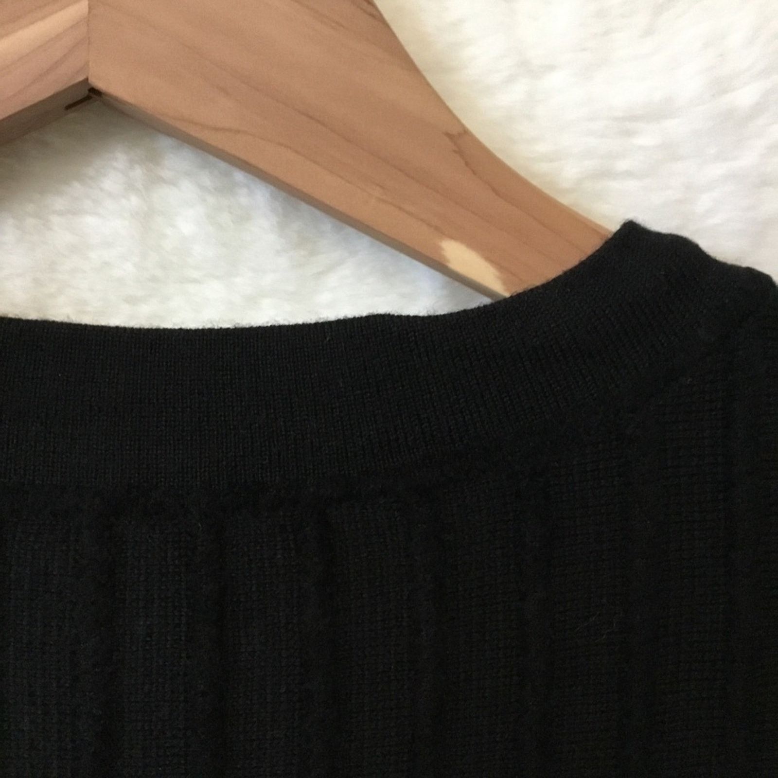 Cos COS Black Wool Texture Stripe Sweater Size S / US 4 / IT 40 - 9 Thumbnail