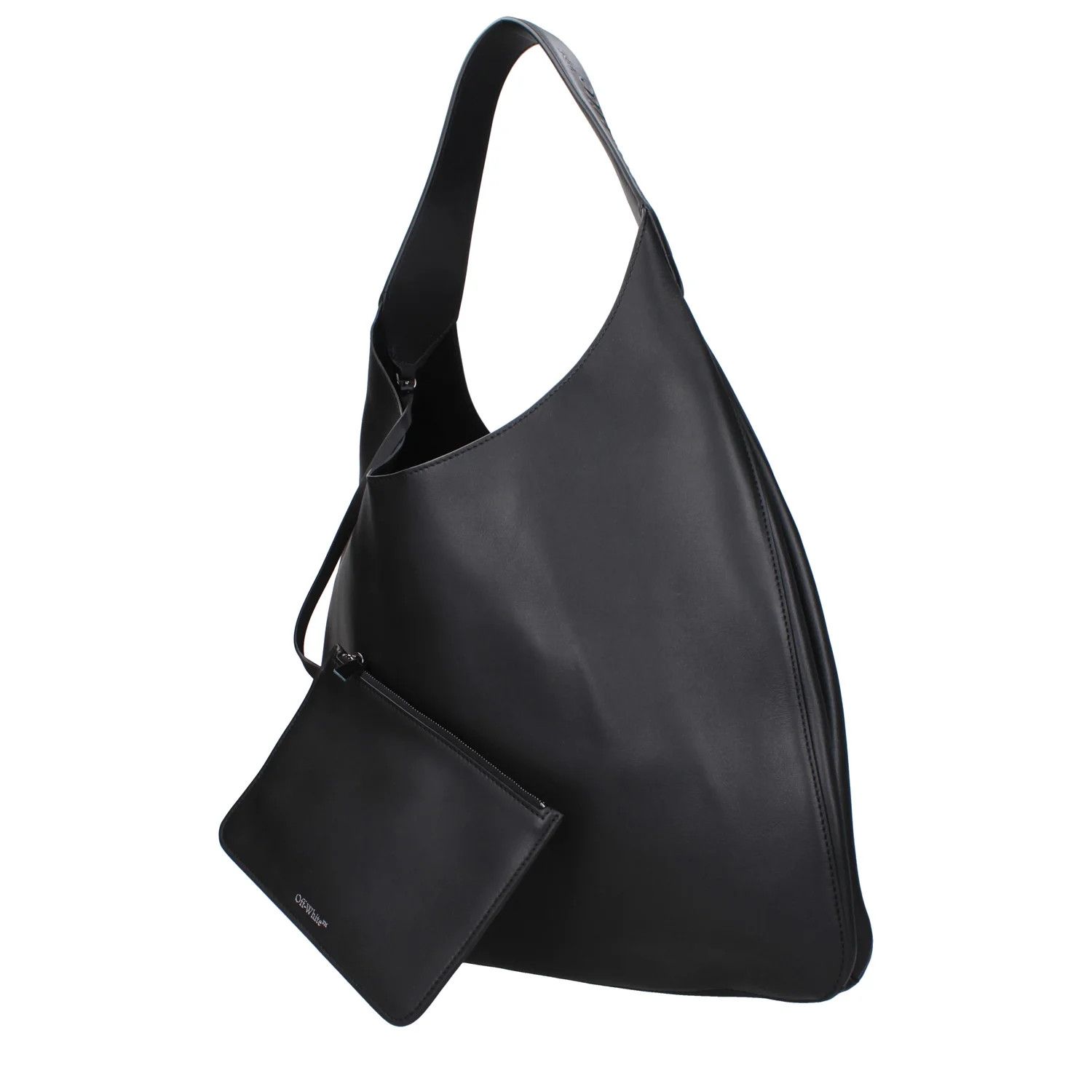 Off-White ob1o1e1124 Size: OS / Leather Shoulder Bag in Black Size ONE SIZE - 3 Thumbnail