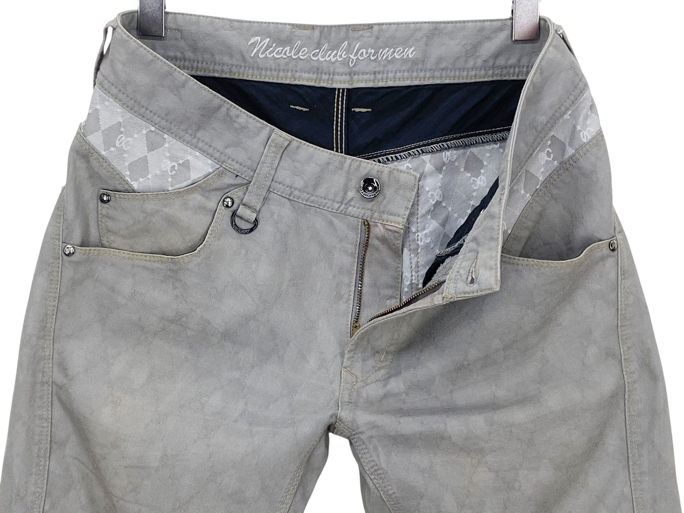 Japanese Brand × Nicole Club Nicole Club For Men Pants Flare Pants Size US 29 - 8 Thumbnail
