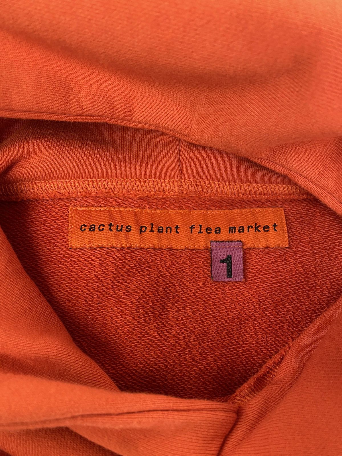 Cactus Plant Flea Market CPFM welcome hoodie orange small authentic Size US S / EU 44-46 / 1 - 7 Thumbnail