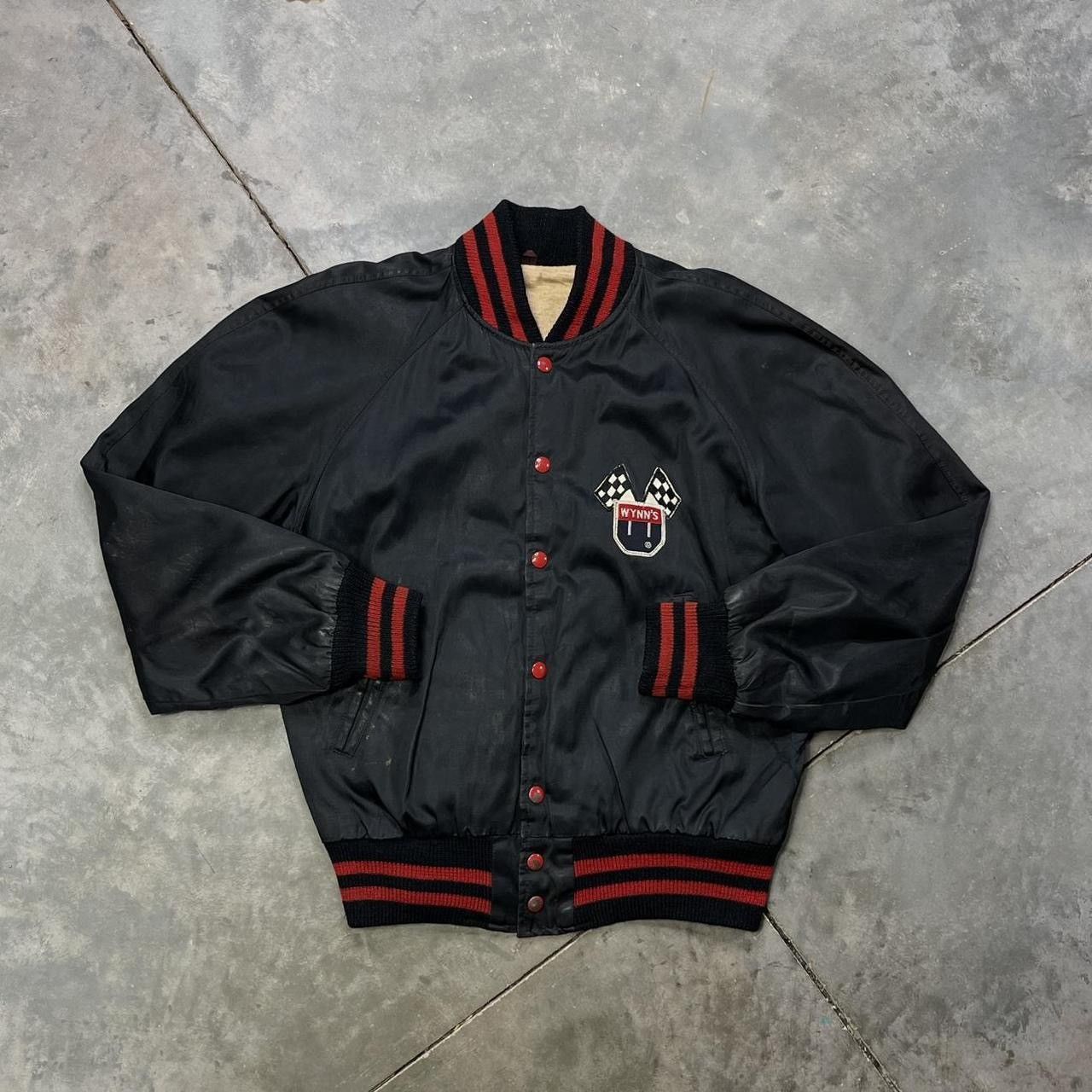Other Vintage 60s Wynns Racing Team Satin Bomber Jacket - Hatchers Size US M / EU 48-50 / 2 - 3 Thumbnail