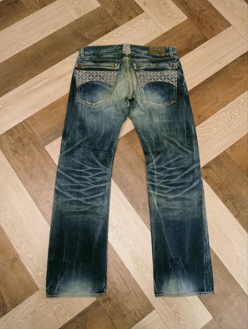Eternal ETERNAL JAPAN DISTRESSED STYLE JEANS Size US 34 / EU 50 - 9 Thumbnail