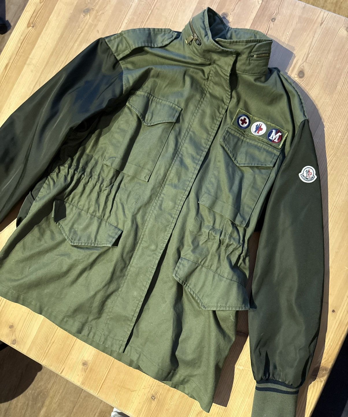 Moncler Moncler Zamia Field Jacket Size S / US 4 / IT 40 - 4 Thumbnail