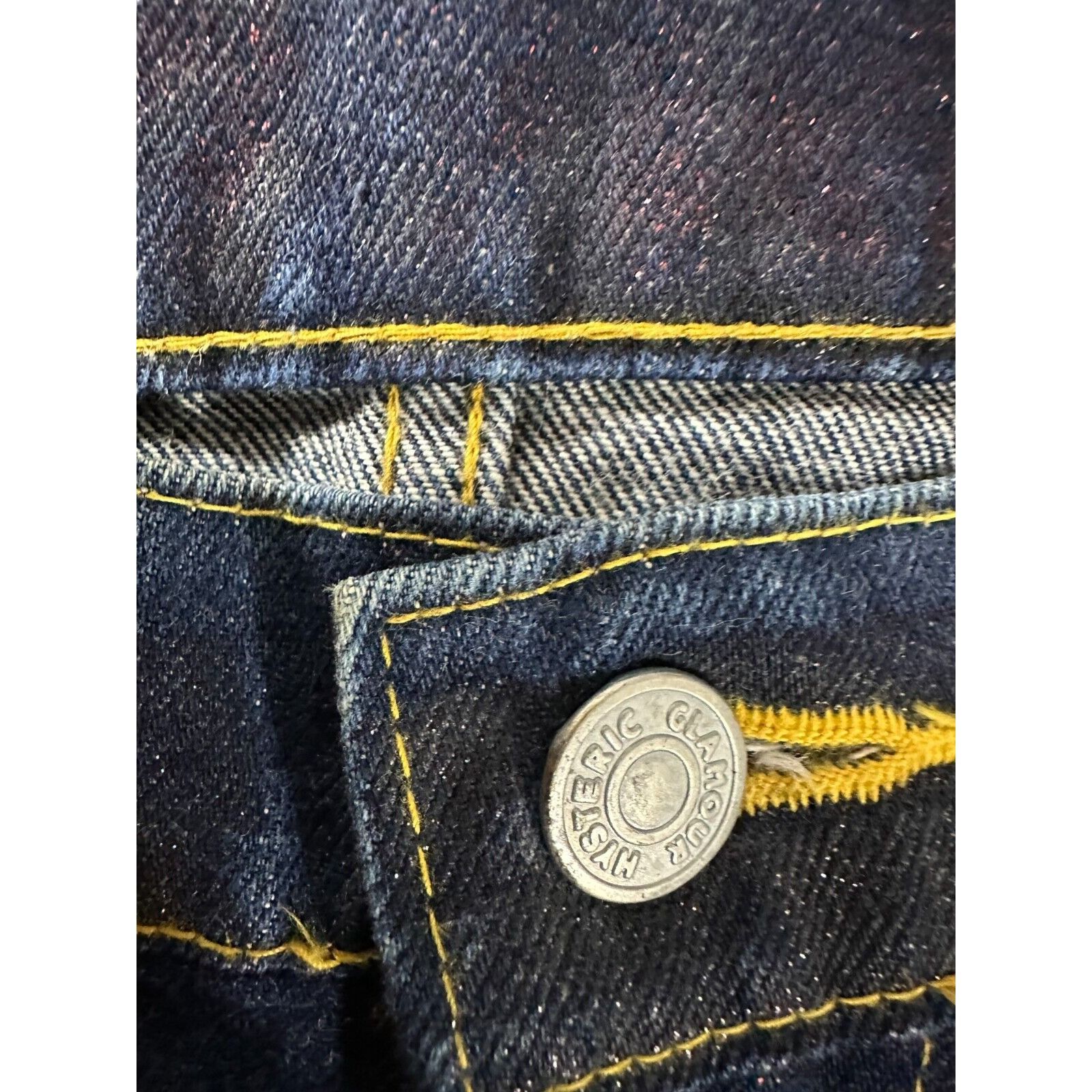 Hysteric Glamour Kinky Hysteric Glamour Retro Glitter Jeans Size 34" Size 24" / US 00 / IT 34 - 2 Thumbnail