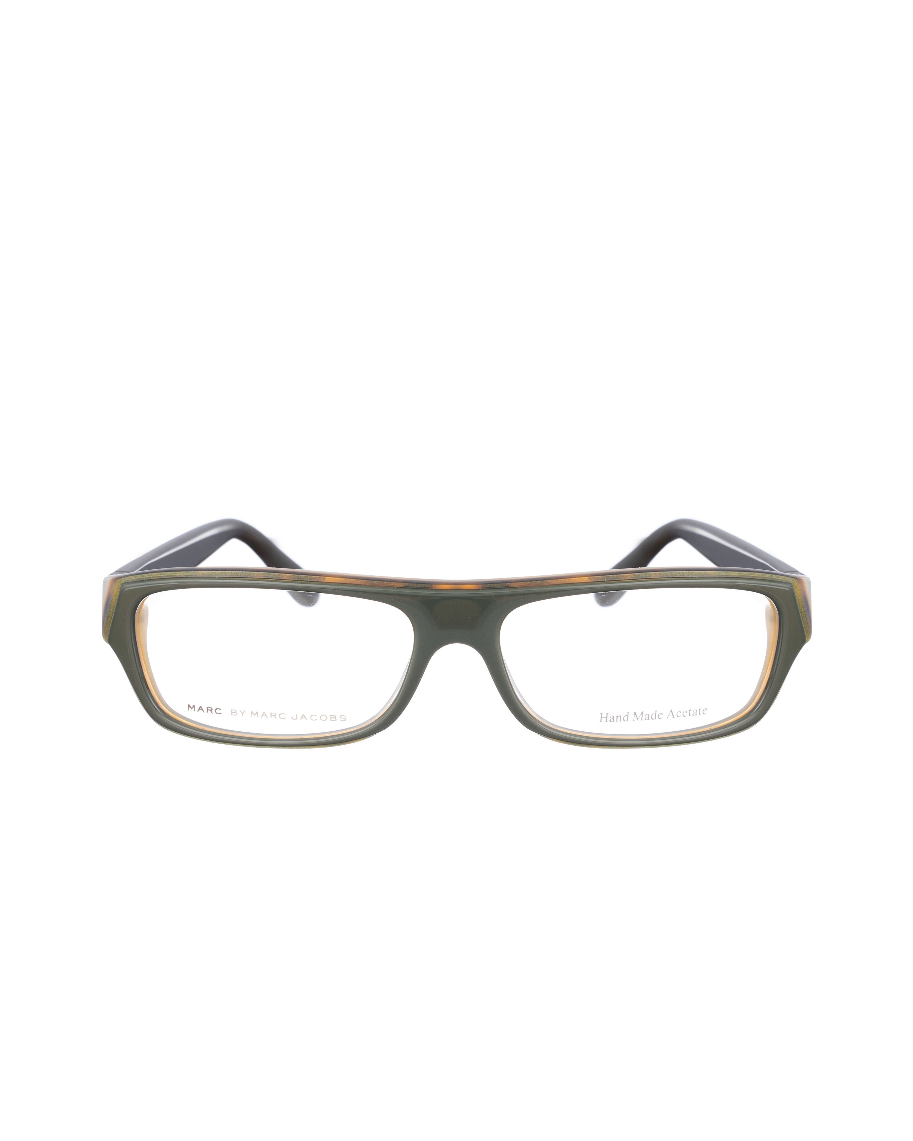 Marc by Marc Jacobs Marc by Marc Jacobs 00s Brownish Green Striped Glasses Size ONE SIZE - 3 Thumbnail
